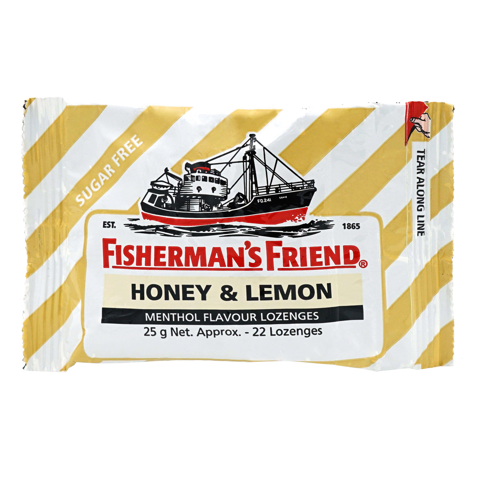 Fisherman's Friend Sugar Free Lozenges - Honey & Lemon