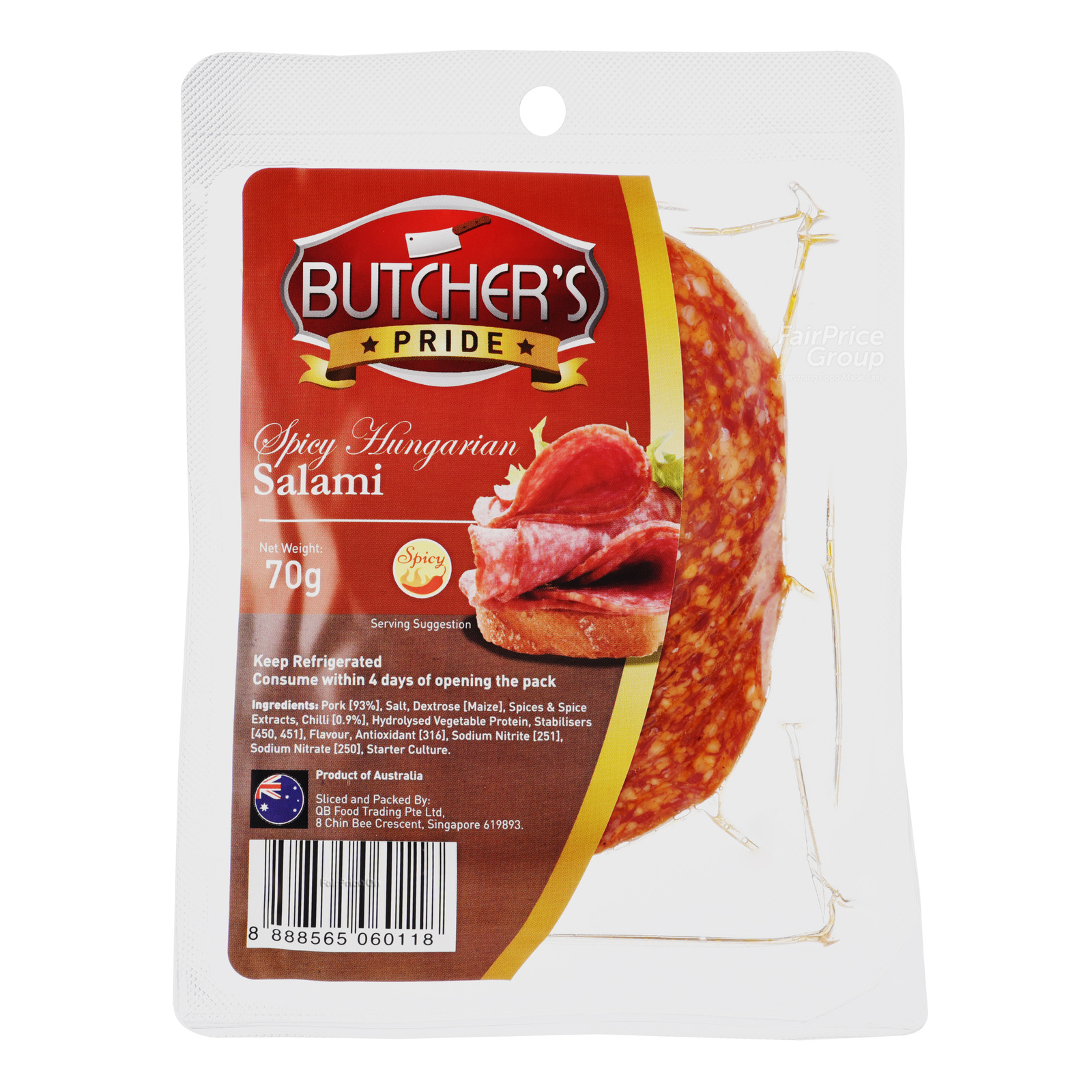 Butcher's Pride Salami - Hungarian