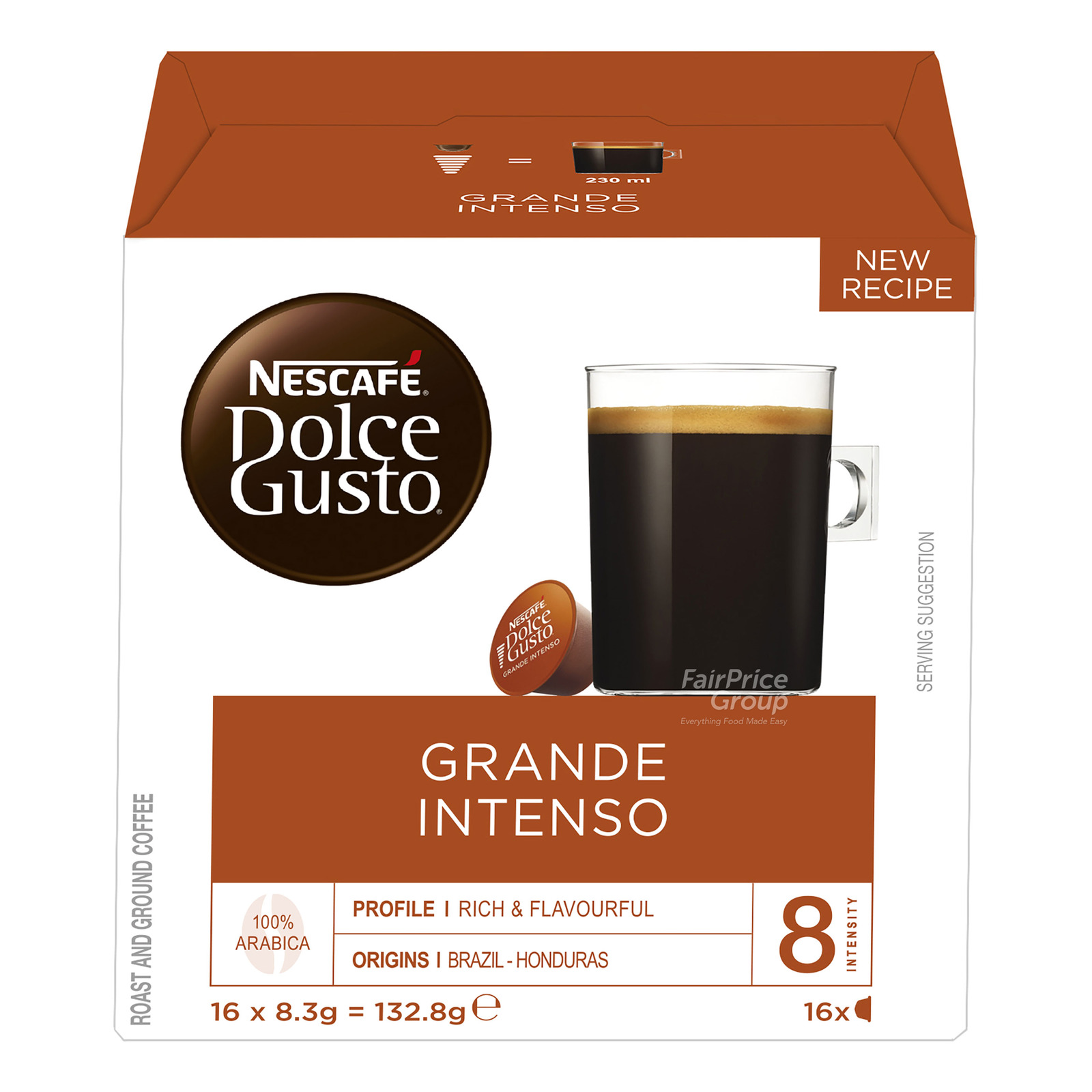 Nescafe Dolce Gusto Beverage Capsules - Grande Intenso