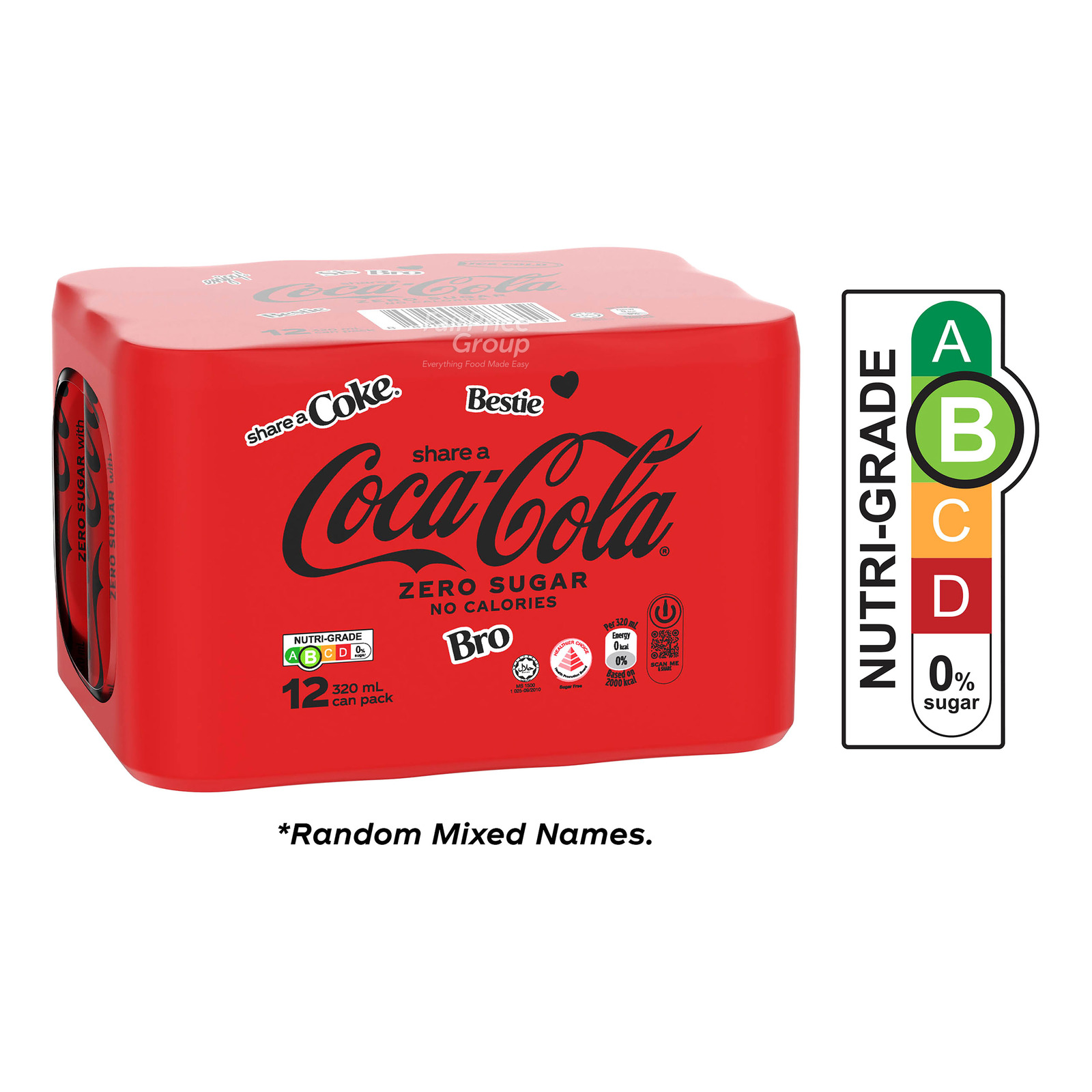 Coca-Cola Can Drink - No Sugar