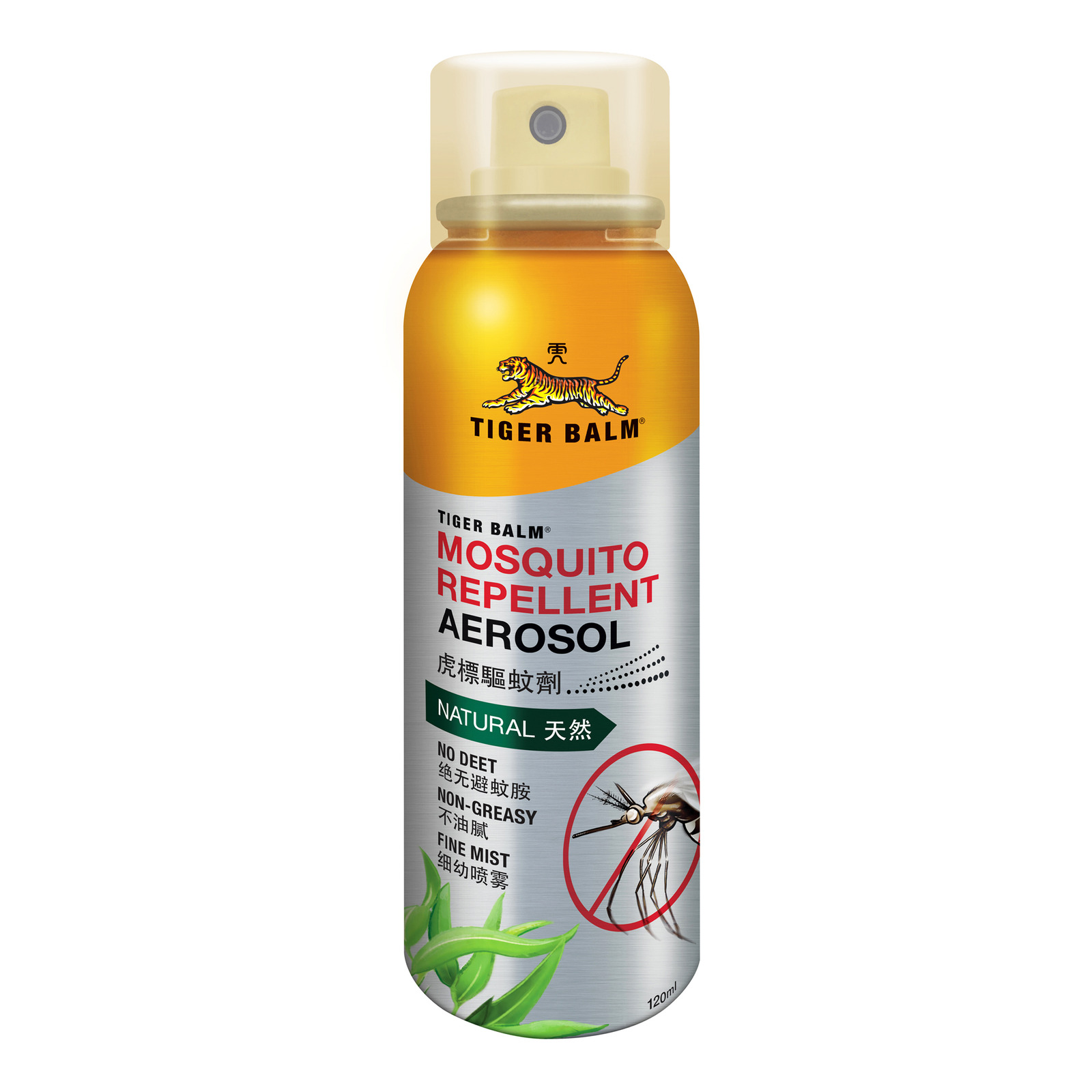 Tiger Balm Natural Mosquito Repellent - Aerosol