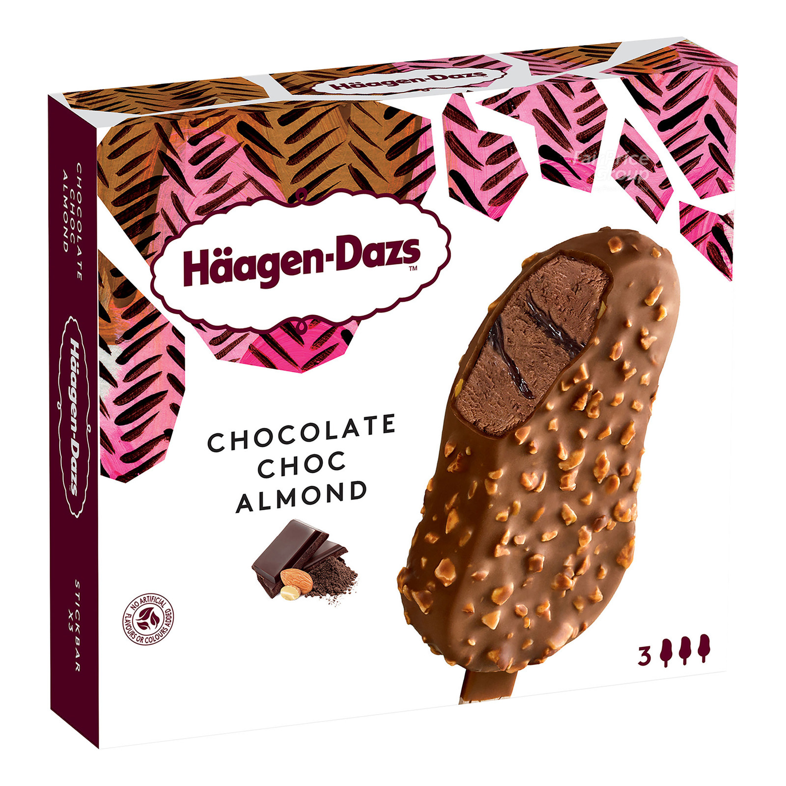 Haagen-Dazs Stickbar Ice Cream - Chocolate Choc Almond