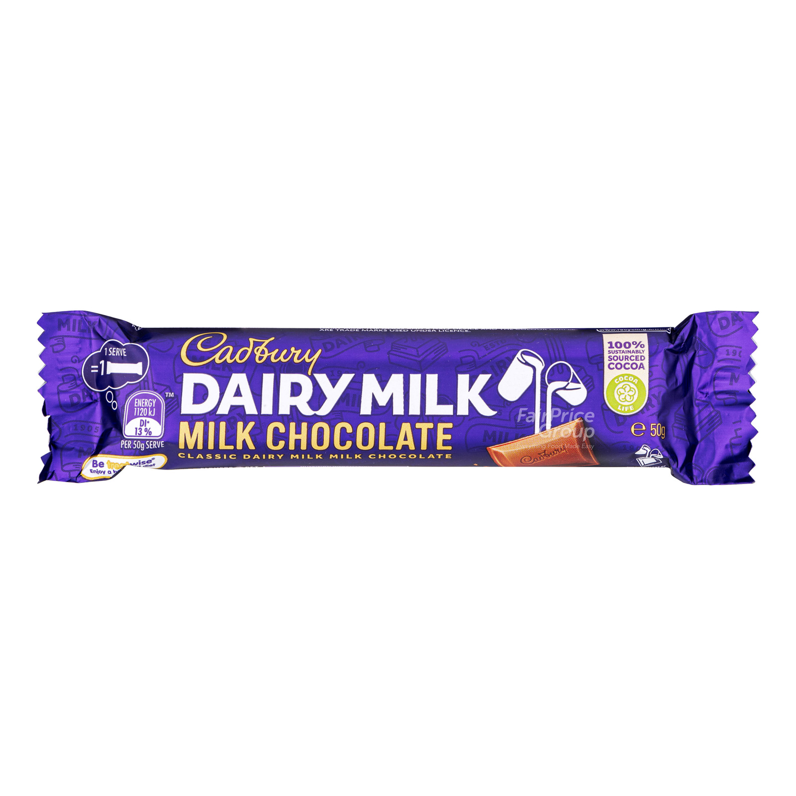 Cadbury Dairy Milk Chocolate Bar - Original