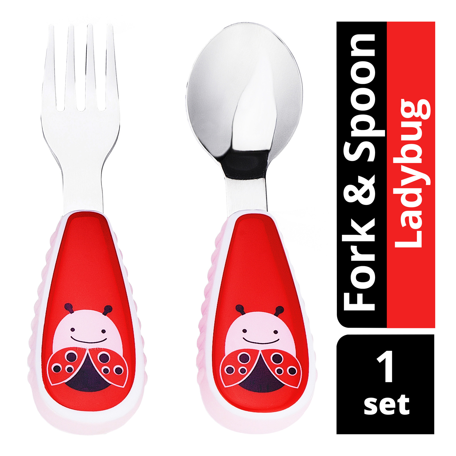 Skip Hop Zootensils Fork & Spoon - Ladybug