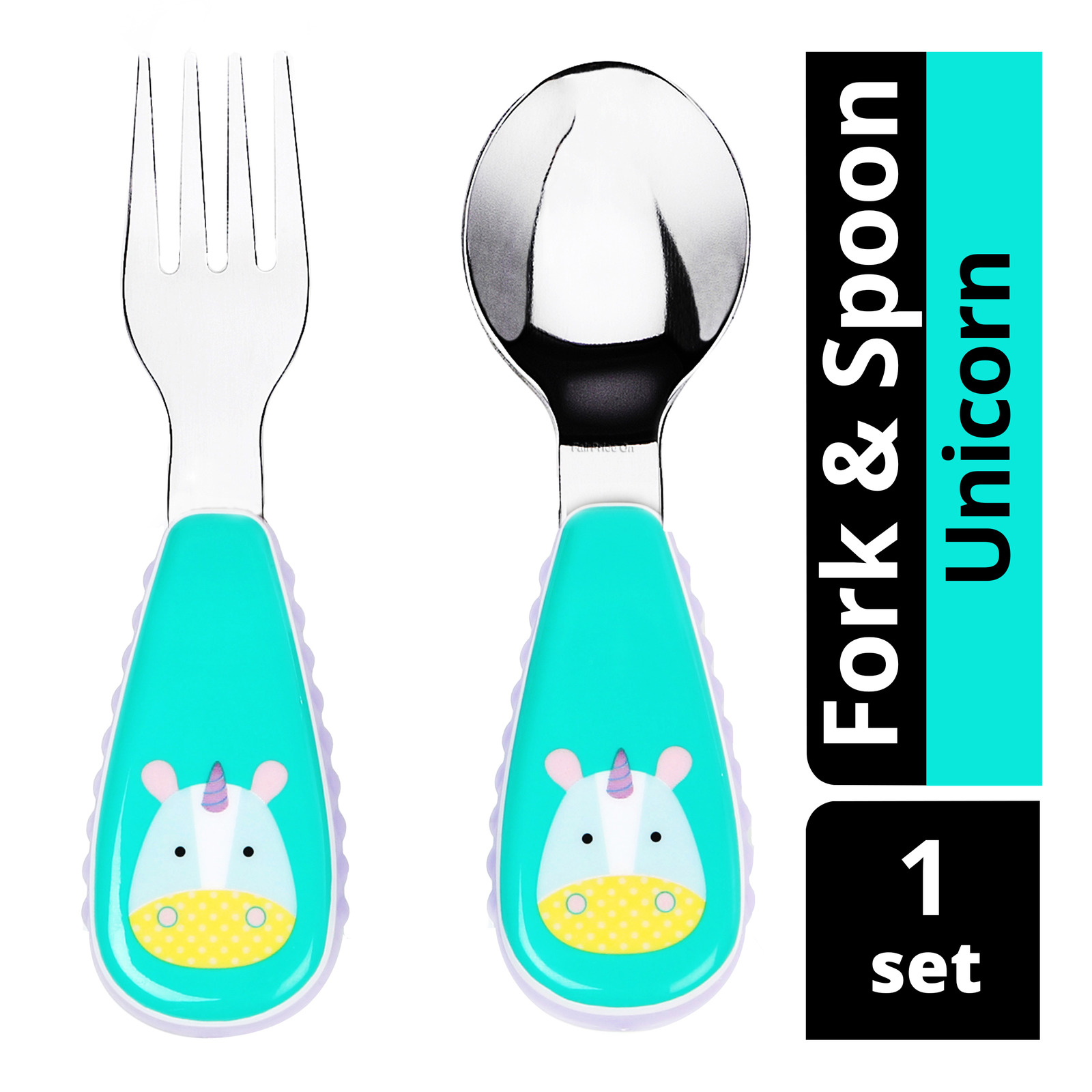 Skip Hop Zootensils Fork & Spoon - Unicorn
