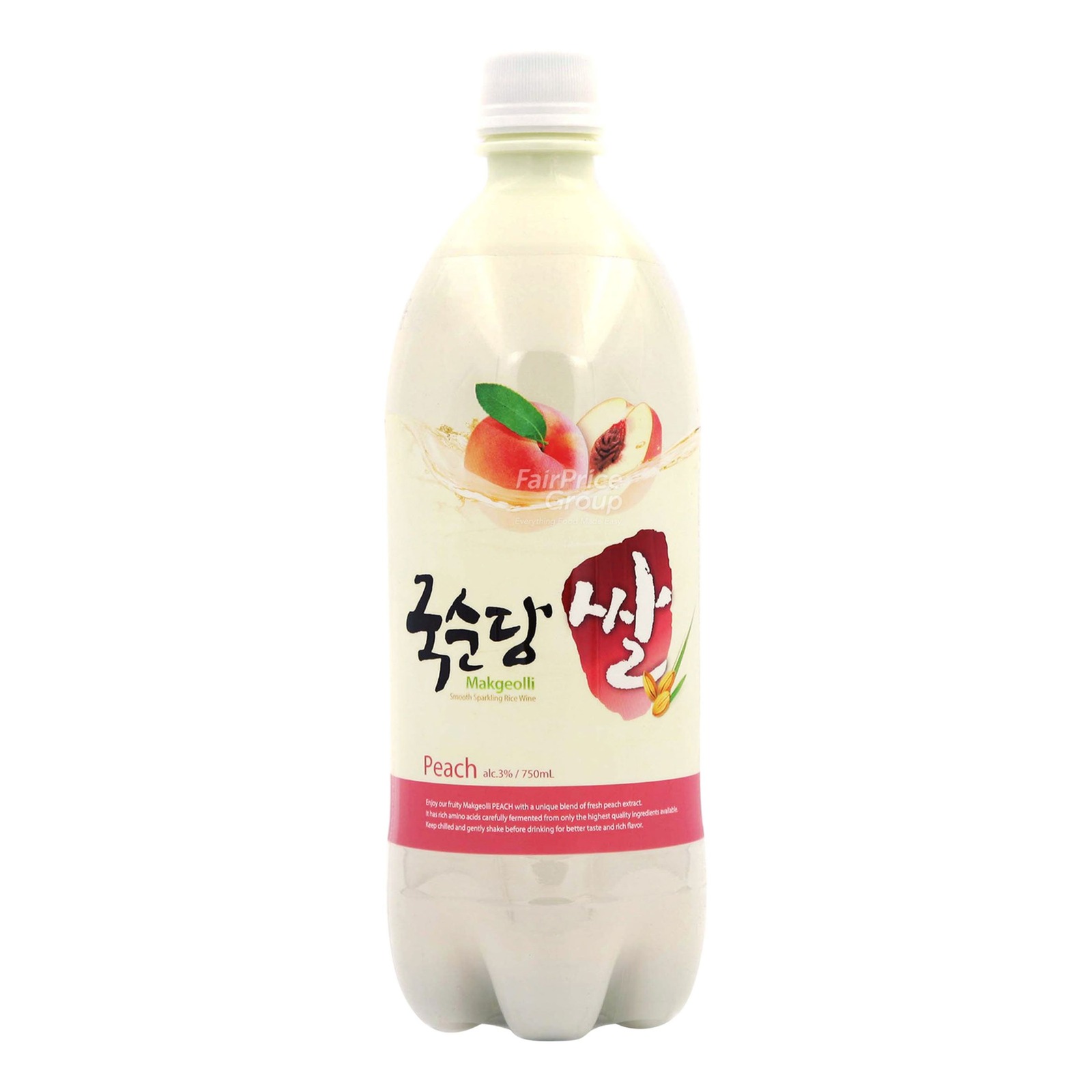 Kooksoondang Makgeolli Sparkling Rice Wine - Peach