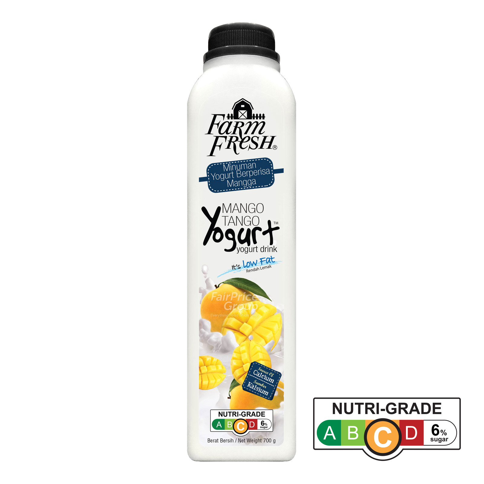 Farm Fresh Yogurt Bottle Drink - Mango Tango