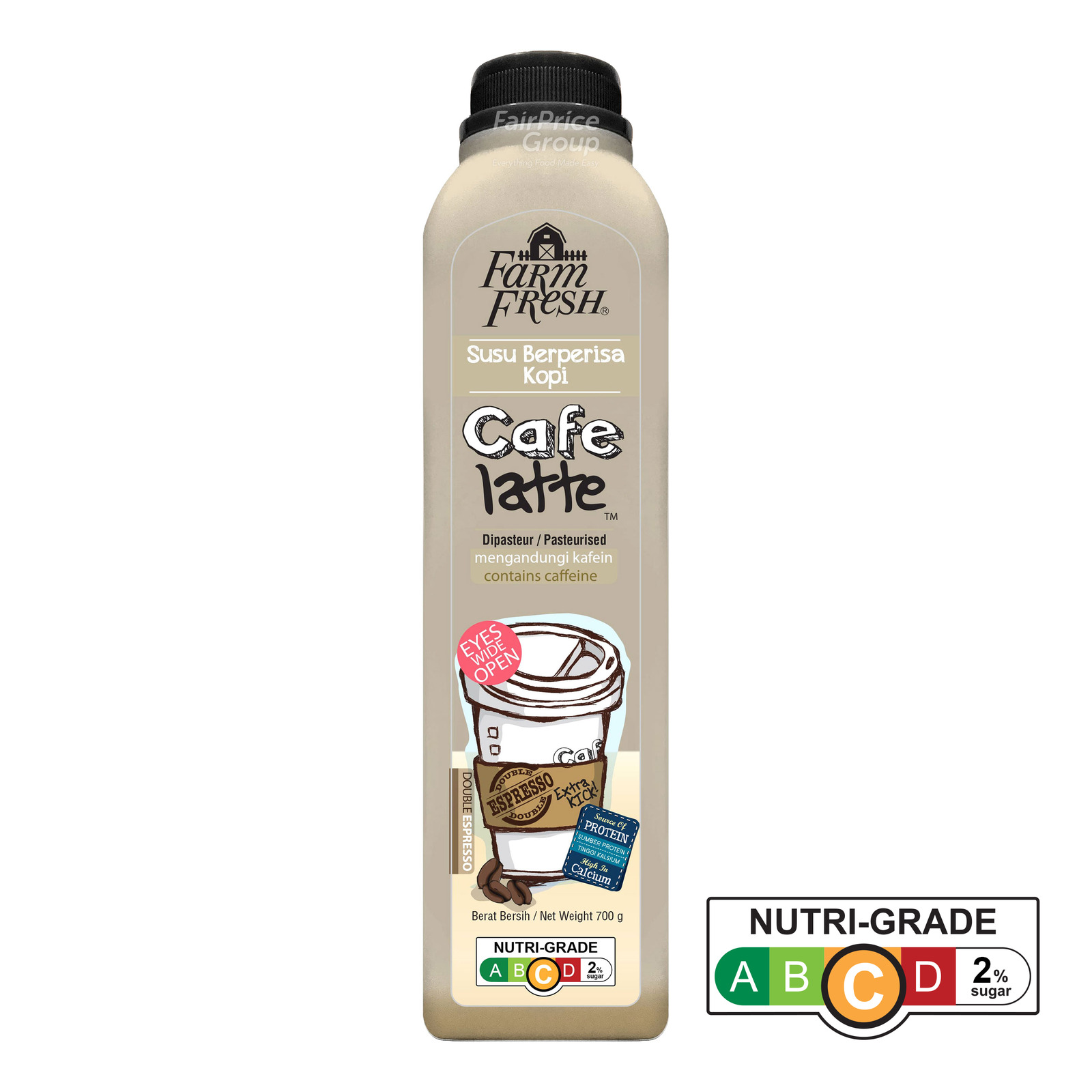 Farm Fresh Cafe Latte Bottle Drink