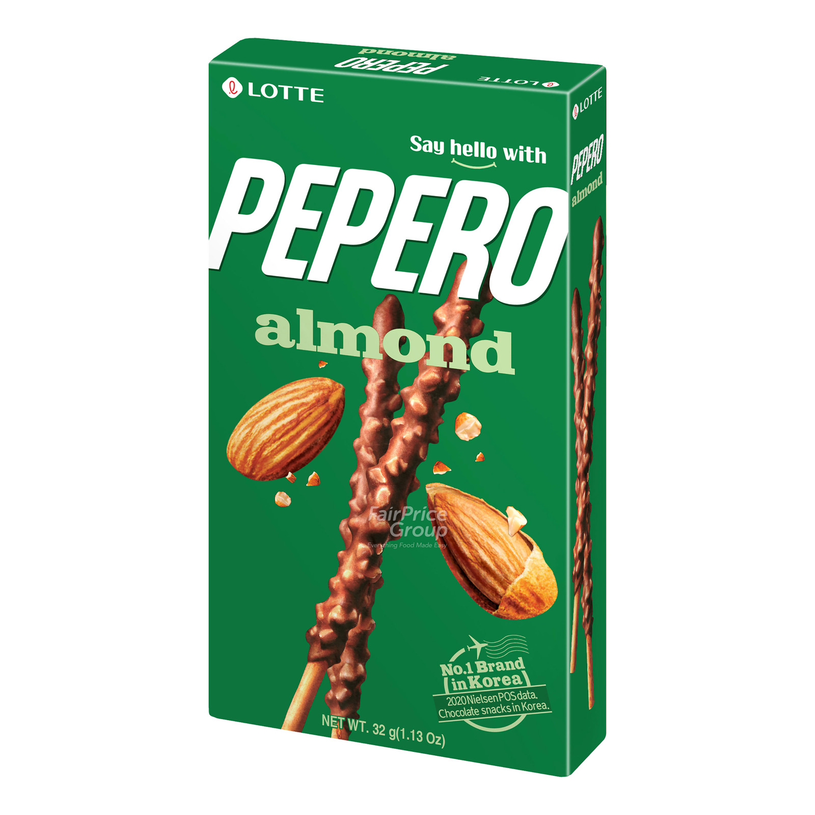 Lotte Pepero Stick Biscuits - Almond & Chocolate