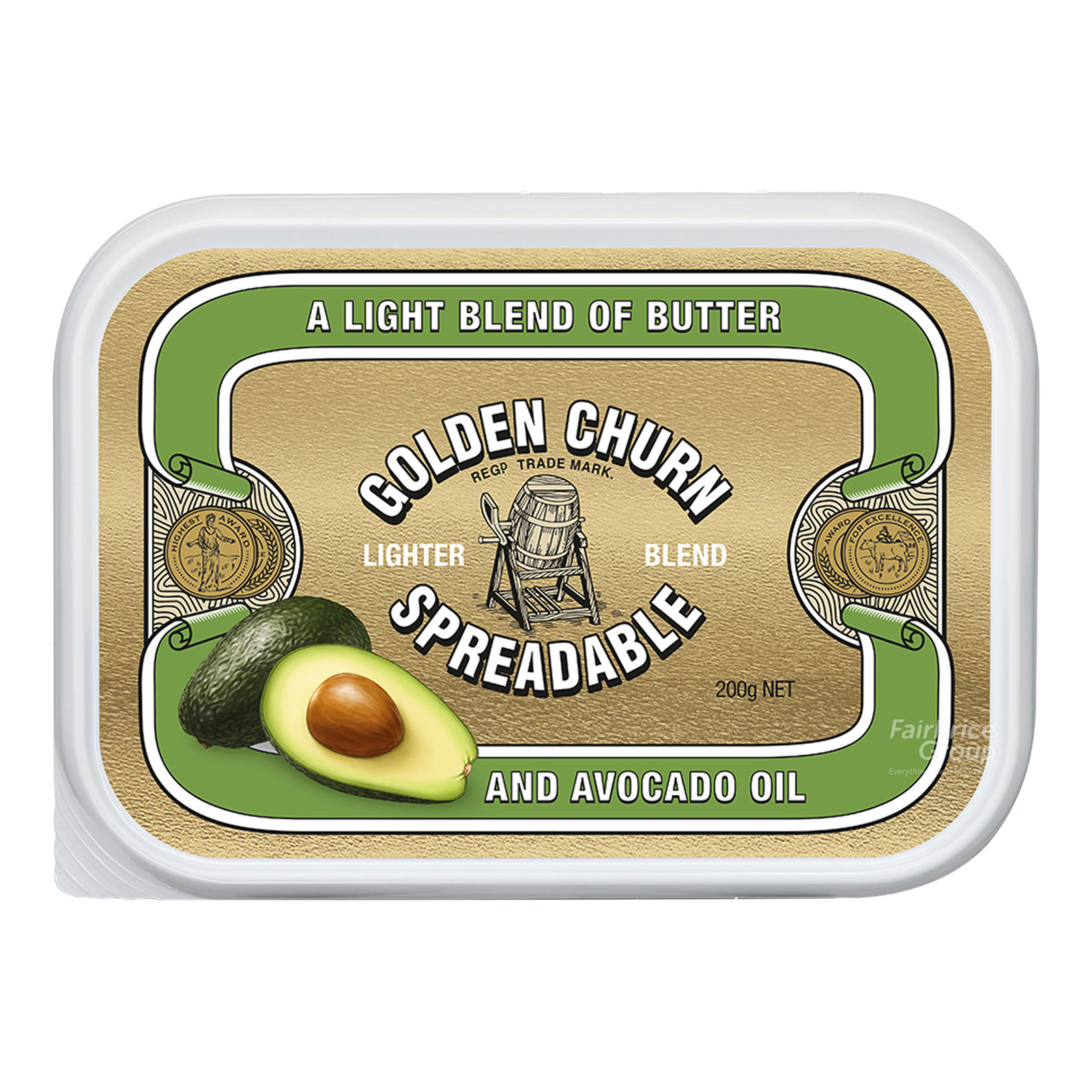 Golden Churn Spreadable Lighter Butter - Avocado Oil
