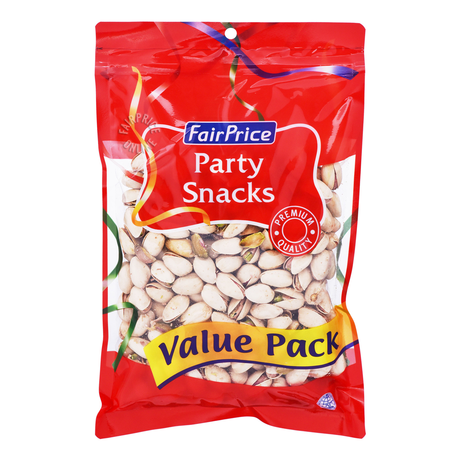 FairPrice Party Snacks - Roasted Pistachios (Unsalted)