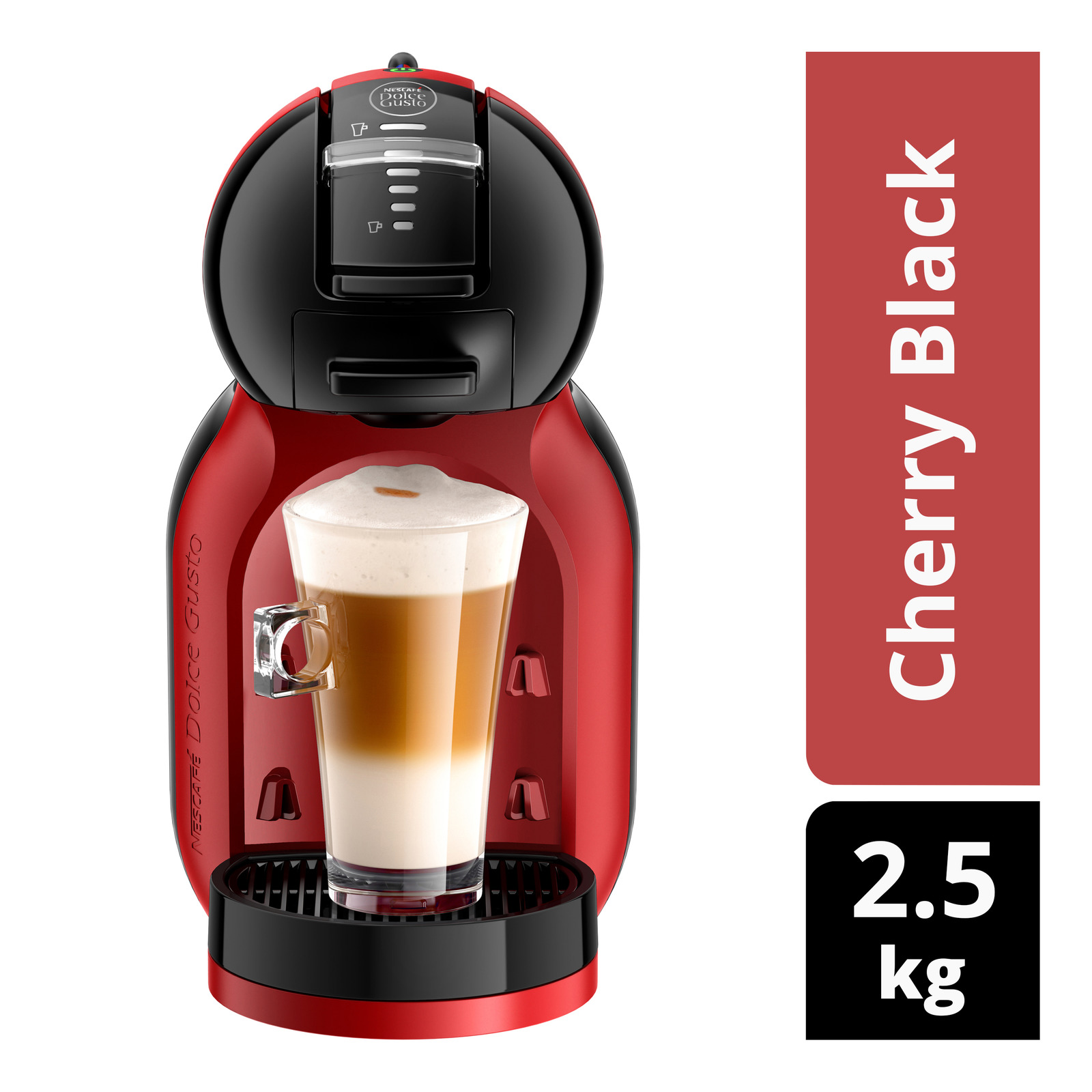 Nescafe Dolce Gusto Mini Me Coffee Machine - Cherry Black