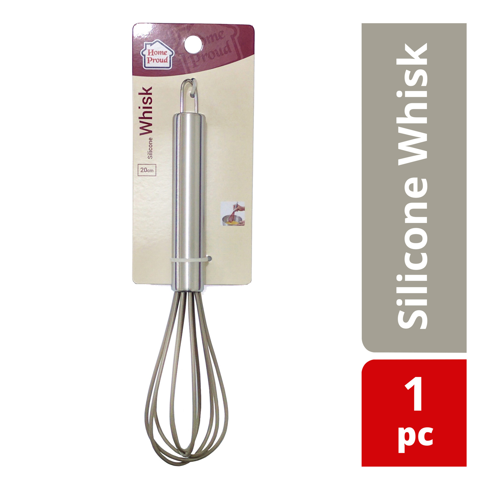 HomeProud Silicone Whisk
