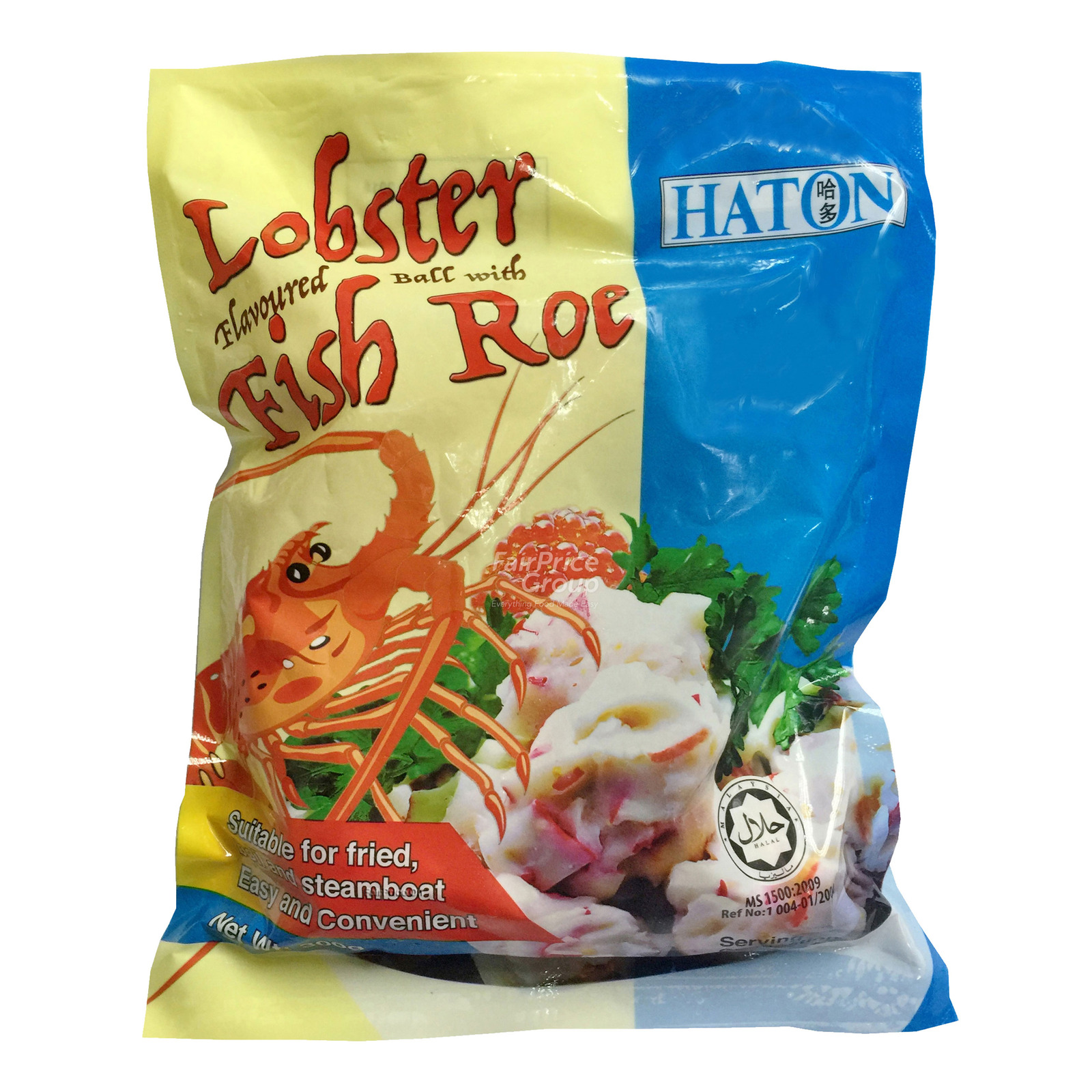 Halton Frozen Lobstered Flavored Ball with Fish Roe