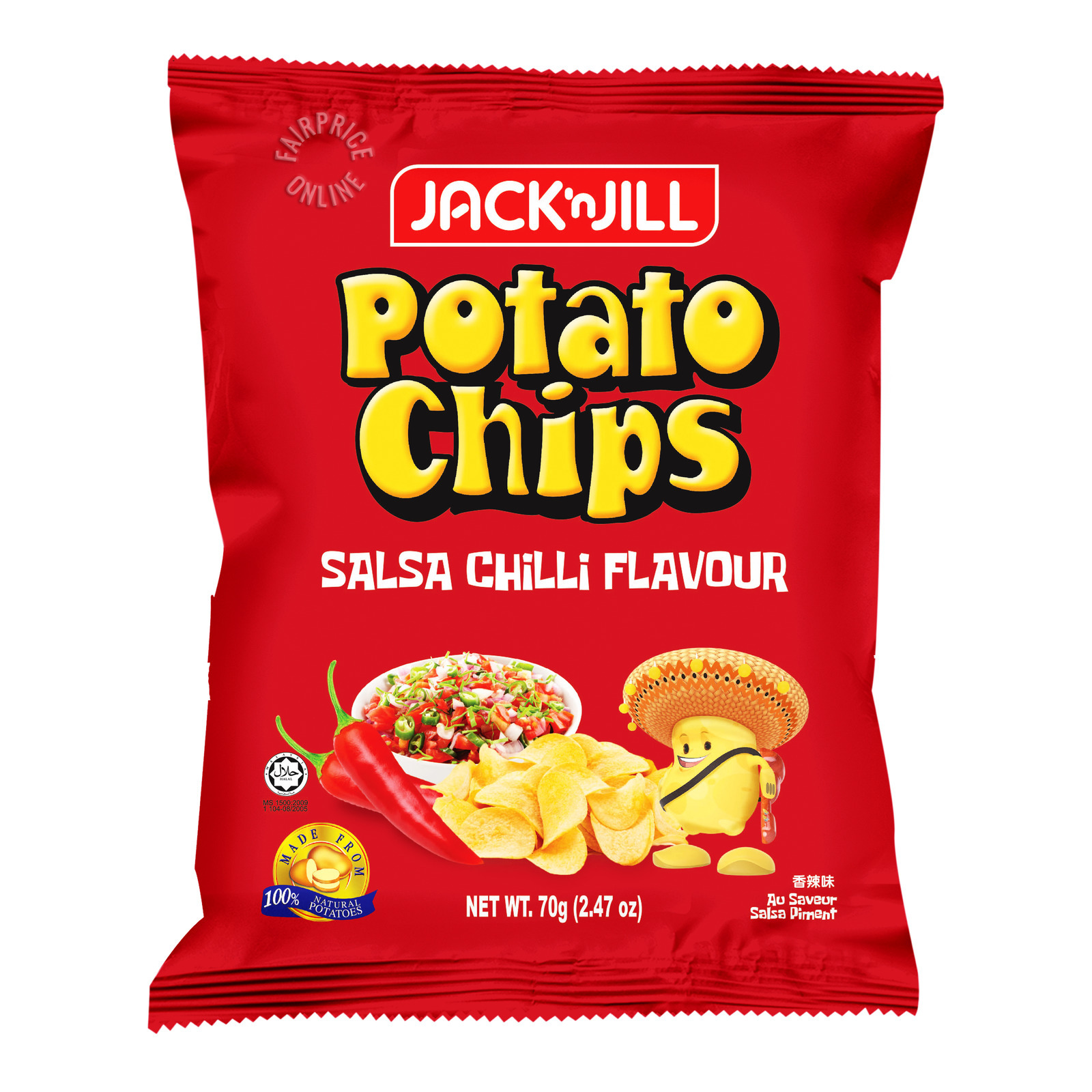 Jack 'n Jill Potato Chips - Salsa Chili