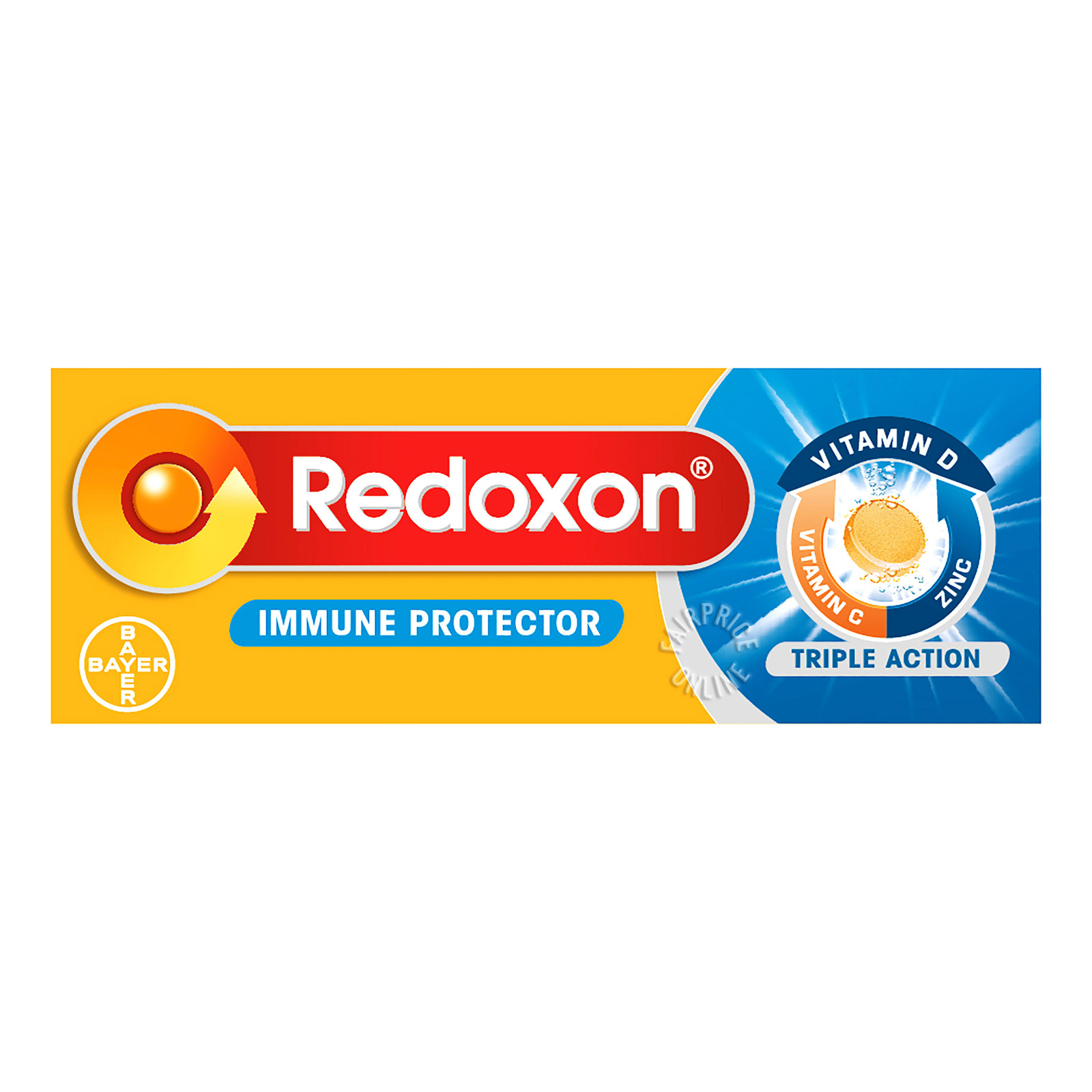 Redoxon Triple Action Effervescent Tablets - Orange