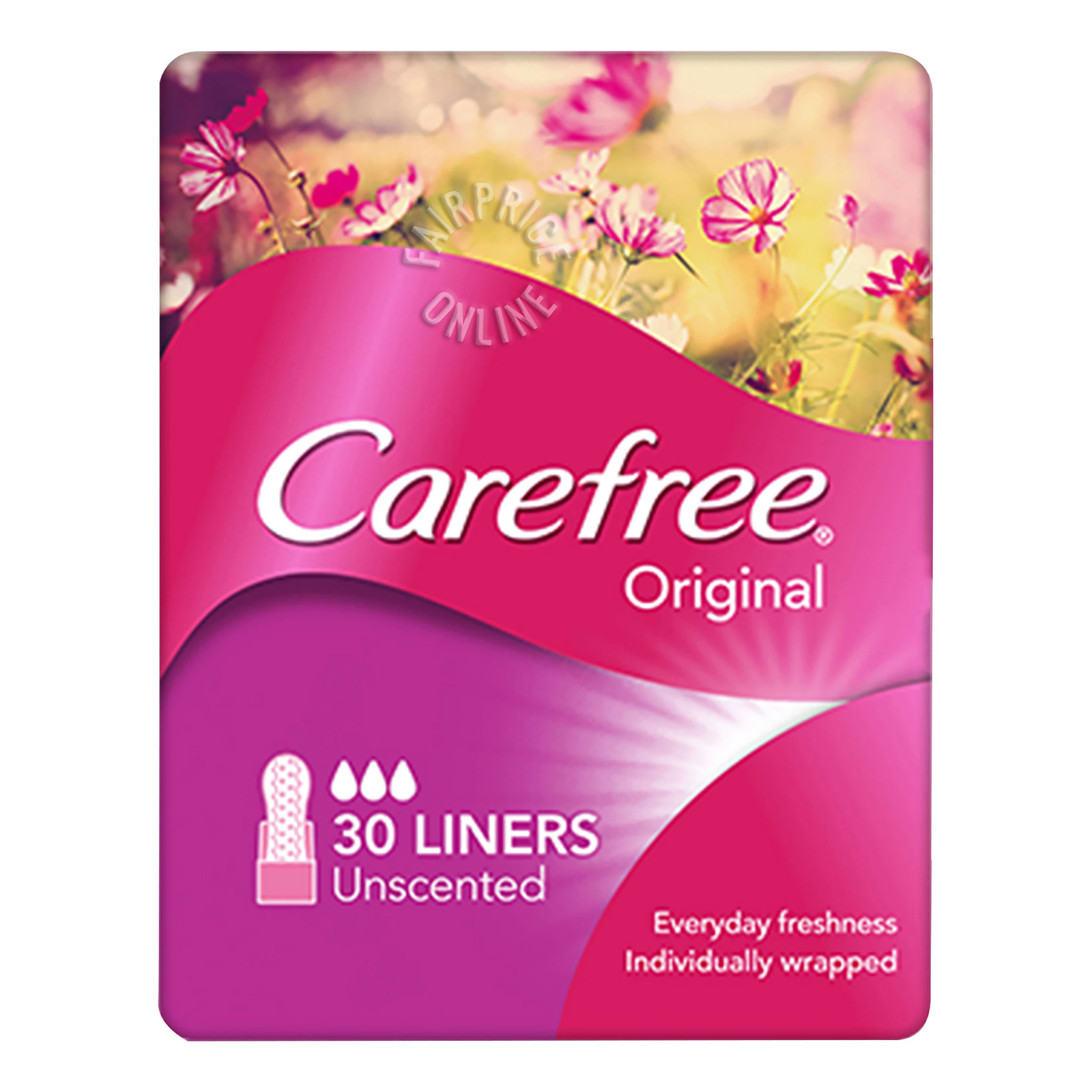Carefree Original Panty Liners - Unscented