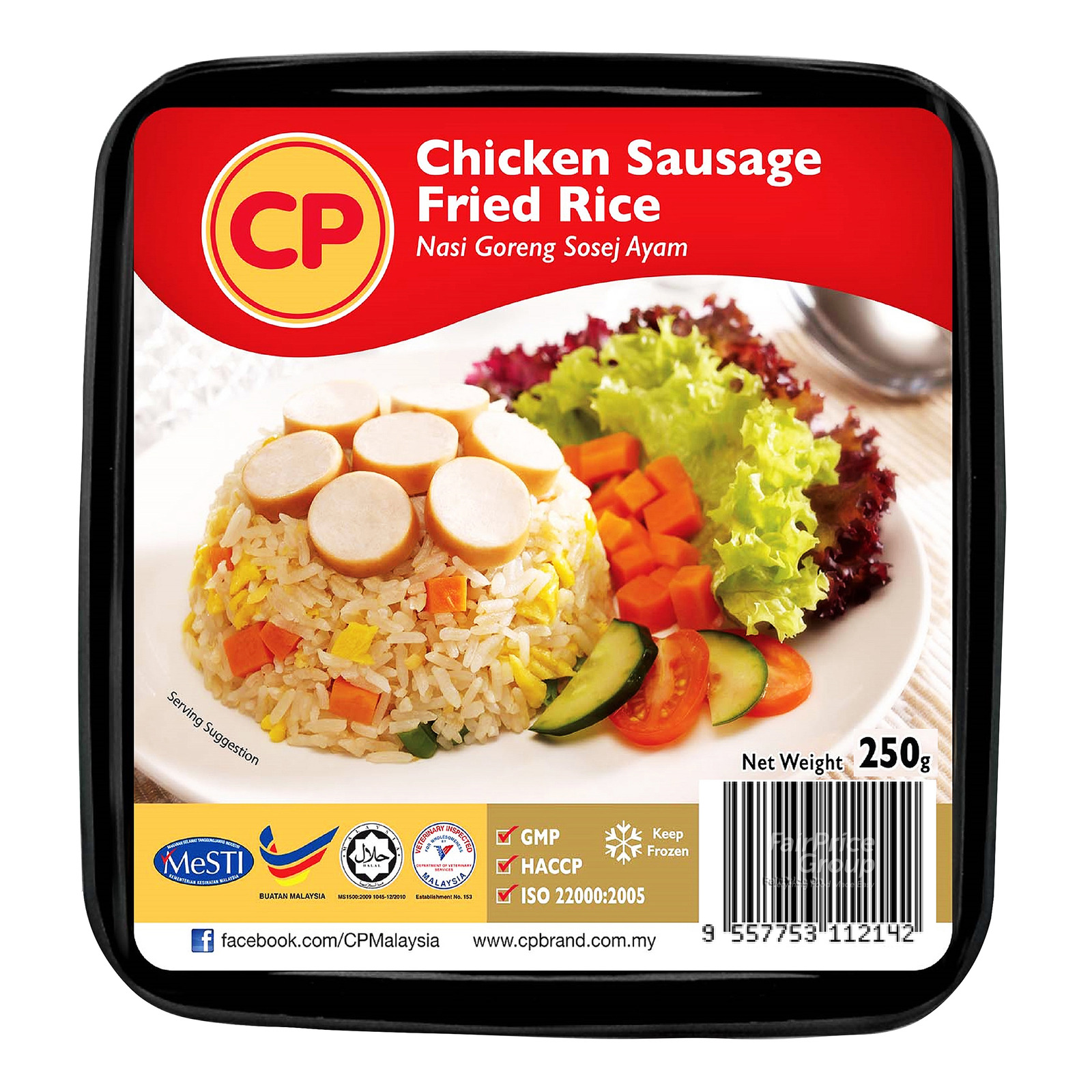 CP Frozen Ready Meal - Chicken Sausage Fried Rice