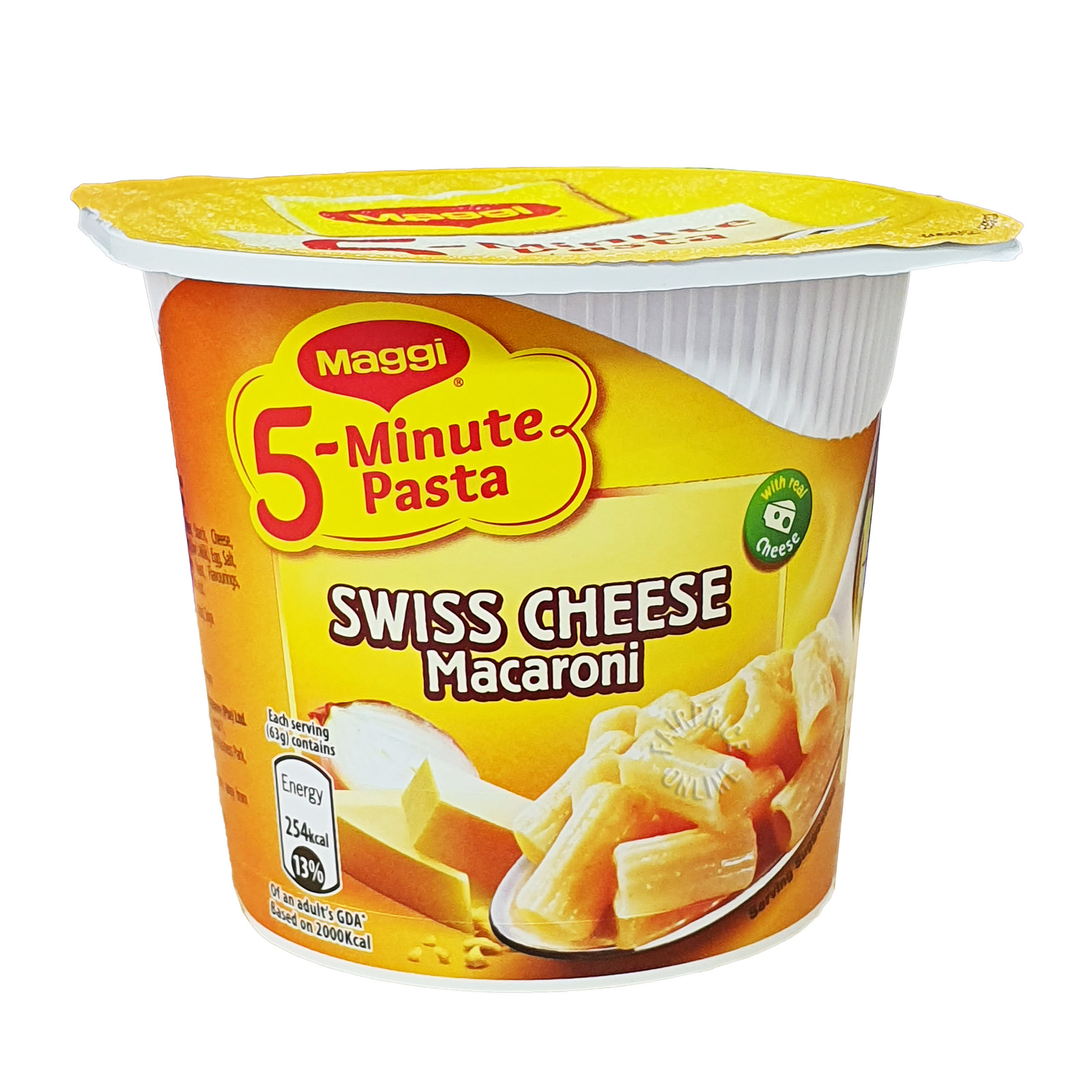 Maggi 5-Minute Instant Cup Pasta - Swiss Cheese Macaroni