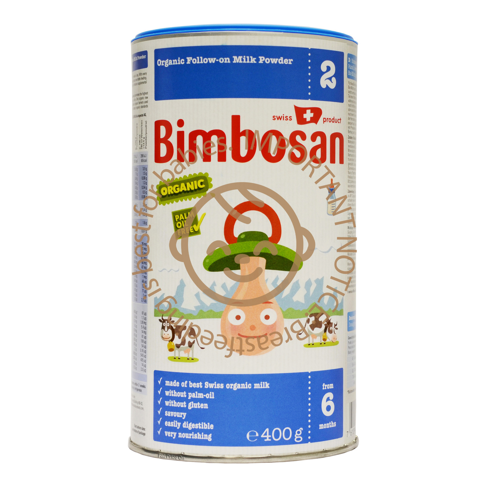 Bimbosan Organic Follow On Milk Formula - Stage 2