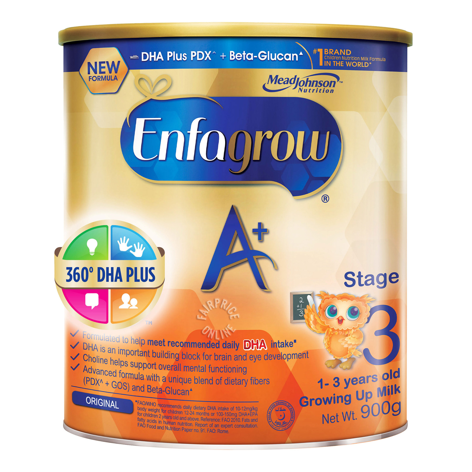Enfagrow A+ Toddler Milk Powder Formula - Stage 3 (Original)