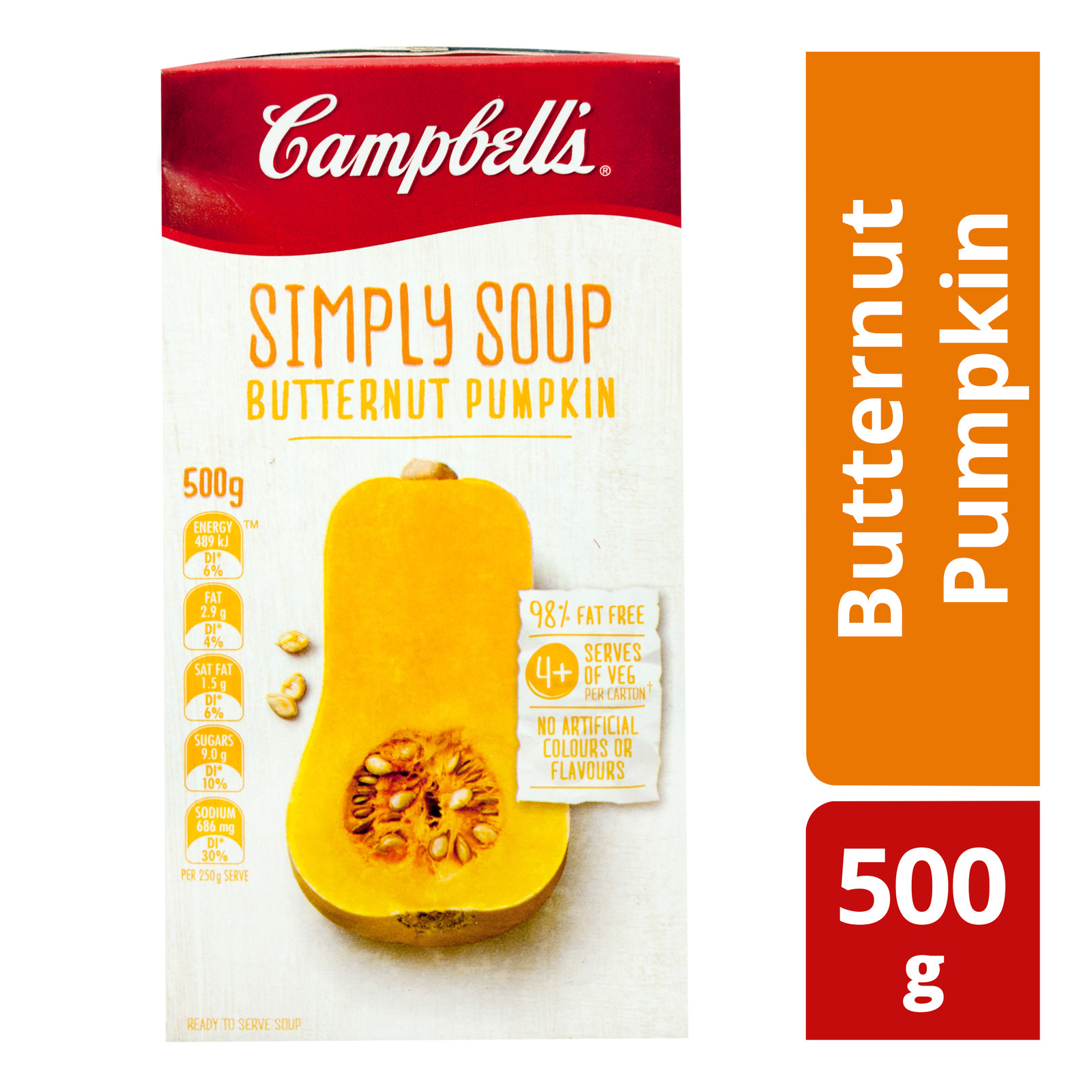Campbell's Instant Simply Soup - Butternut Pumpkin