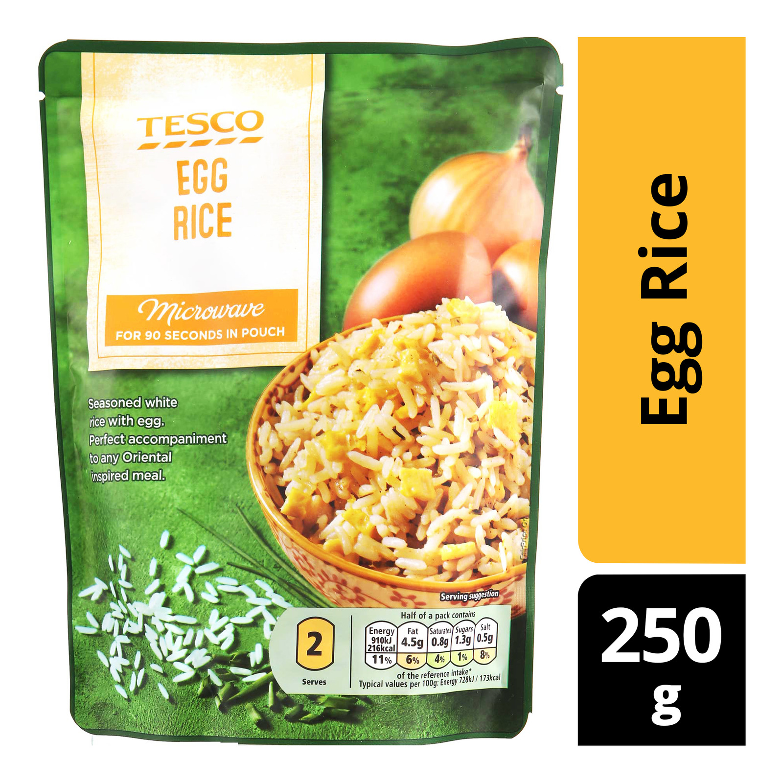 Tesco Microwave Meal in Pouch - Egg Rice