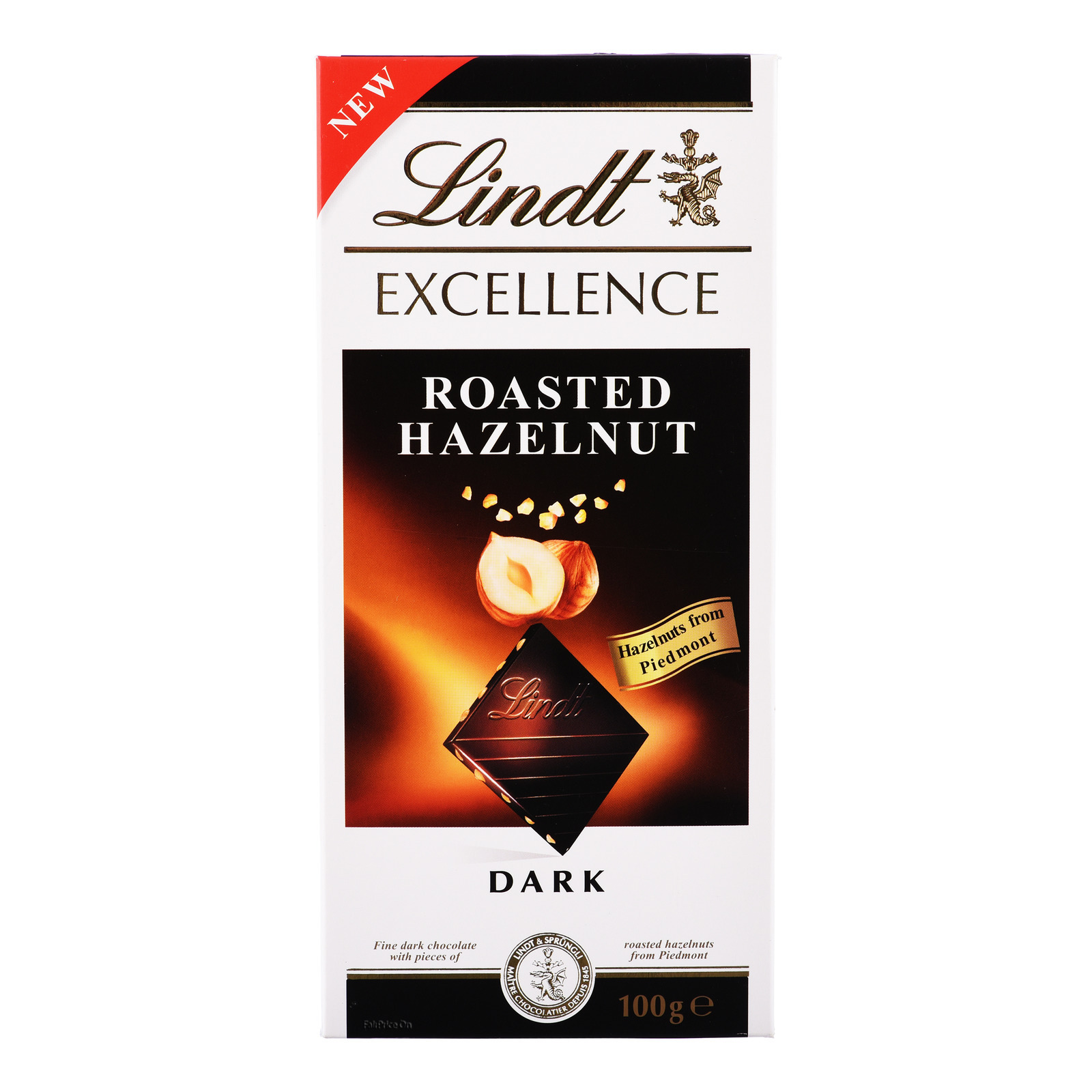 Lindt Excellence Chocolate Bar - Roasted Hazelnut (Dark)