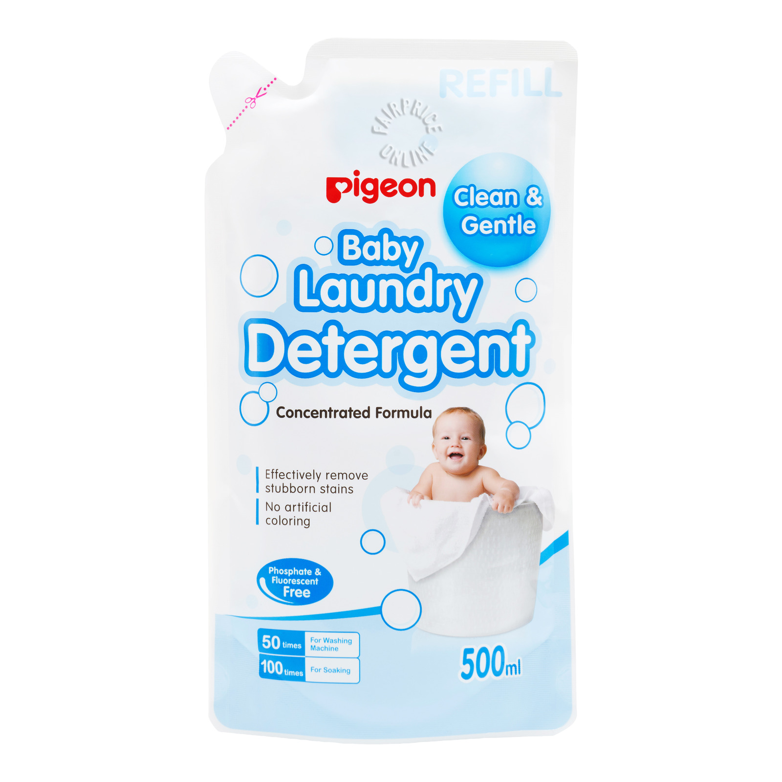 Pigeon Baby Laundry Detergent Refill Pack - Liquid