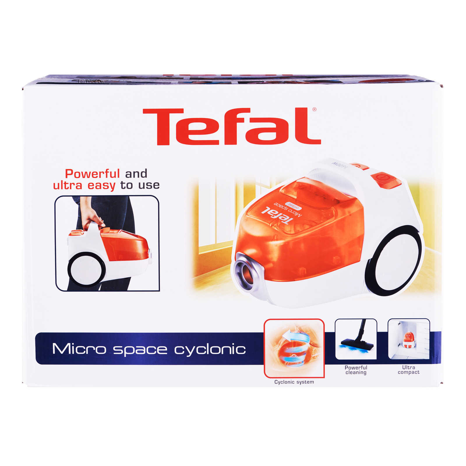 Tefal Vacuum Cleaner - Micro Space Cyclonic (TW3233HH)