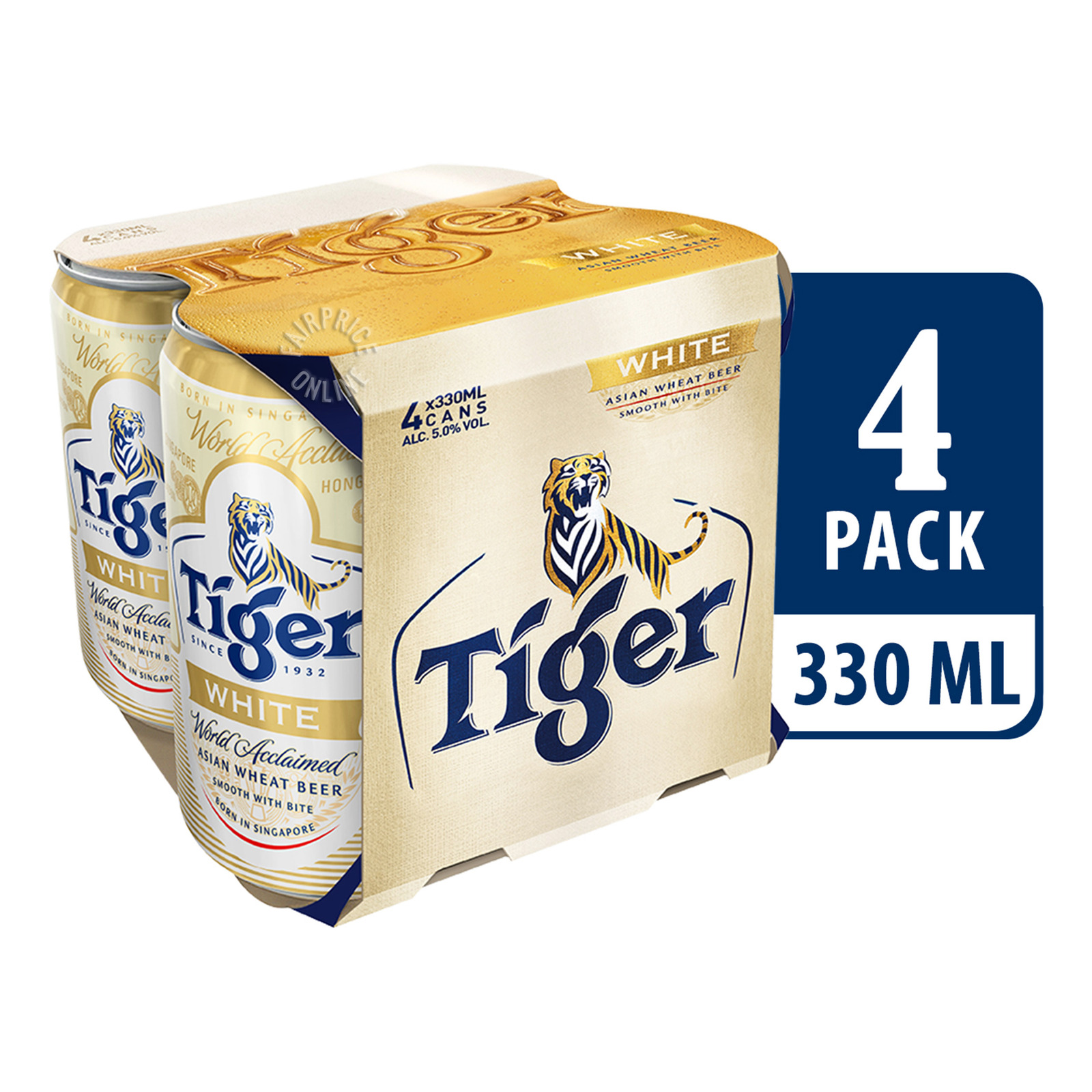 Tiger Can Beer - White Wheat