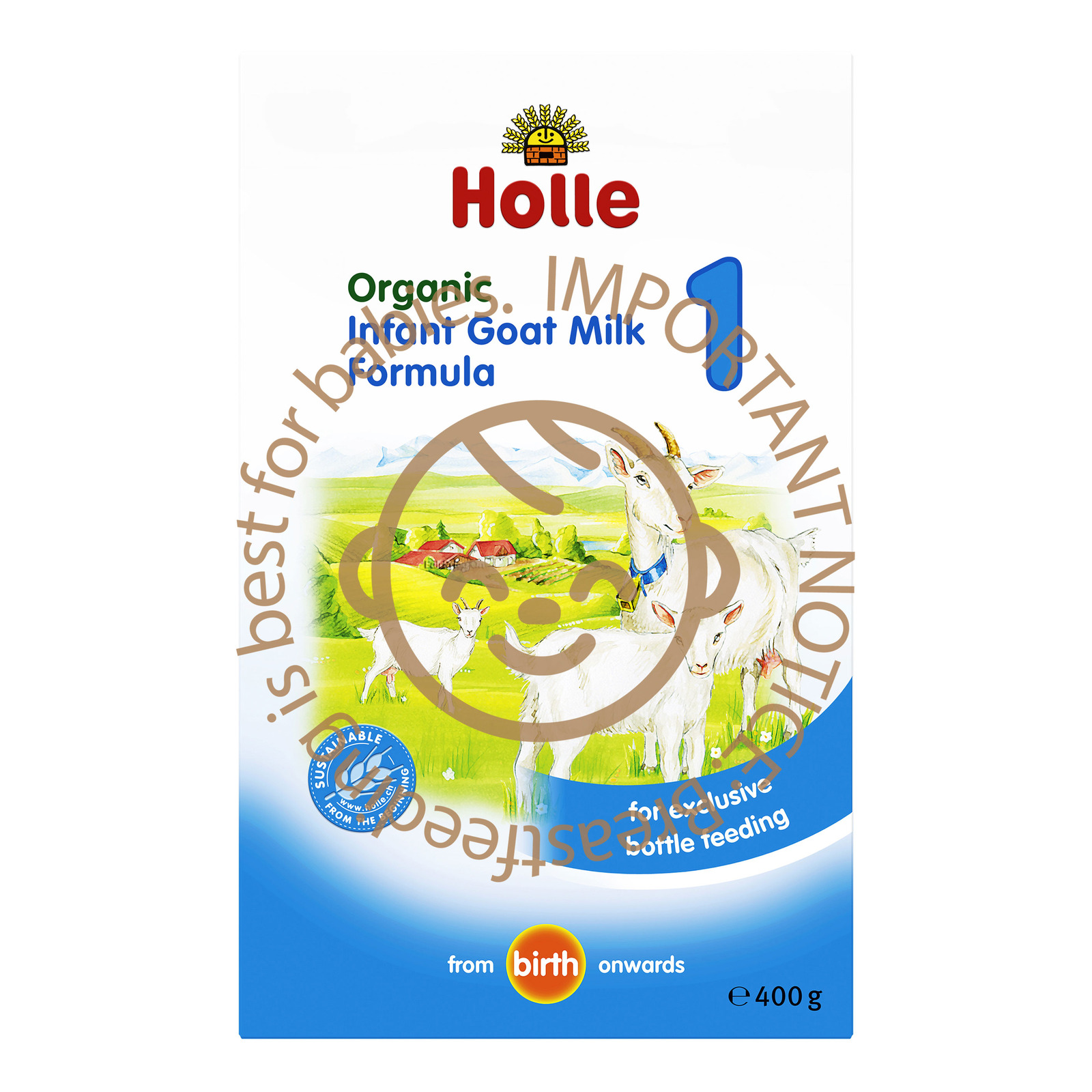 Holle Organic Infant Goat Milk Formula - Step 1