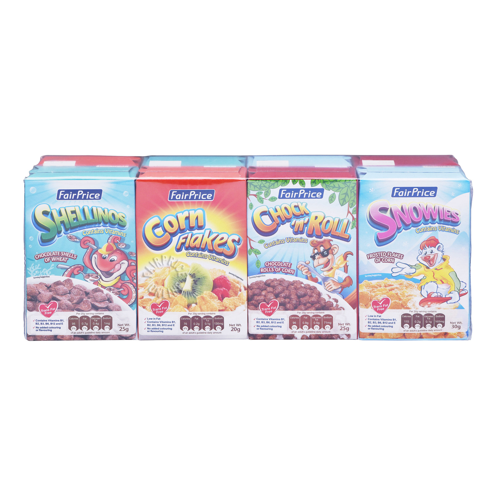 FairPrice Cereals - Assorted (Mini Packs)