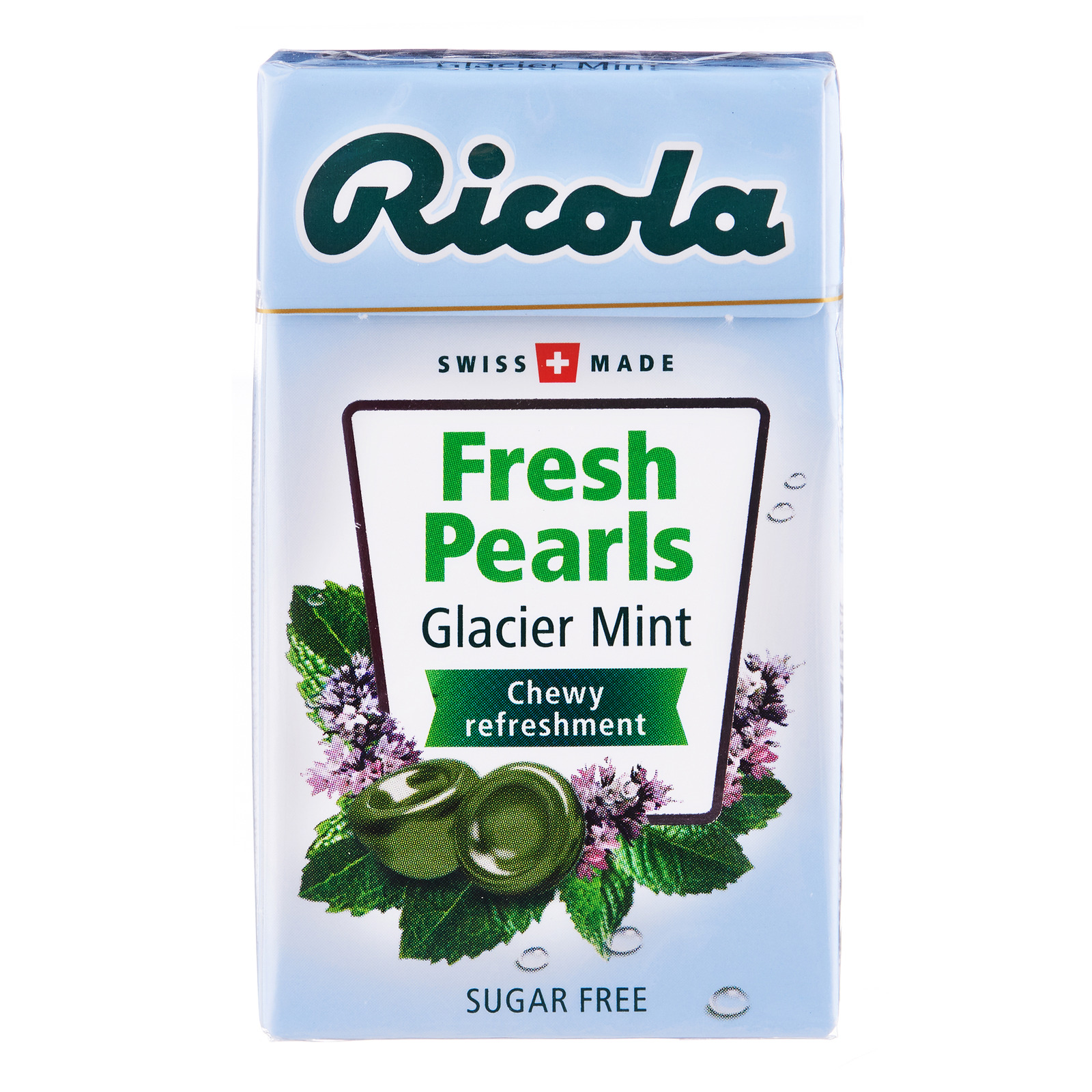 Ricola Fresh Pearls Sugar Free Candy - Glacier Mint