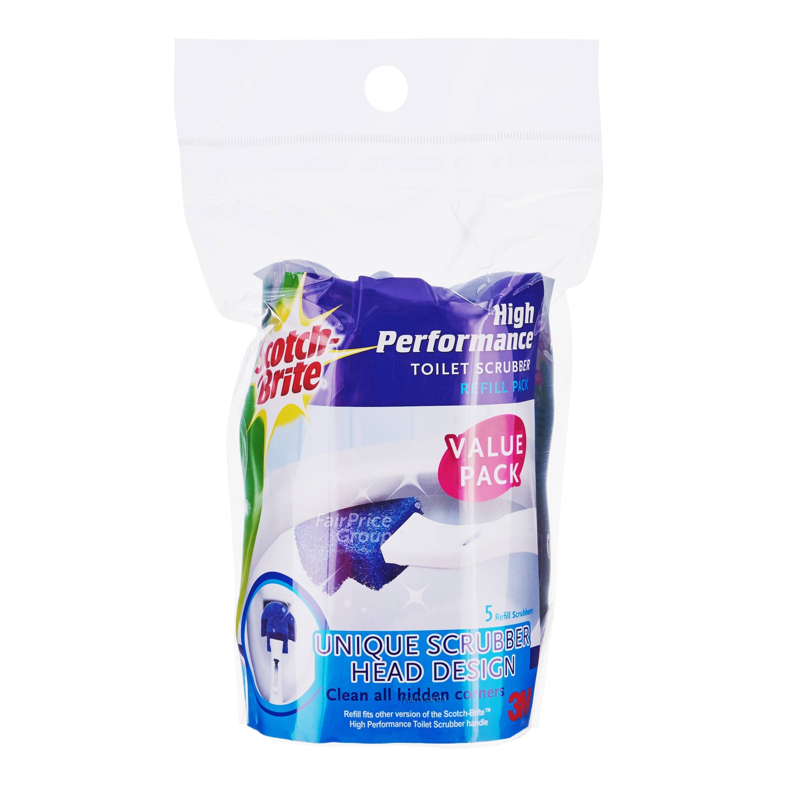3M Scotch-Brite High Performance Toilet Scrubber Refill