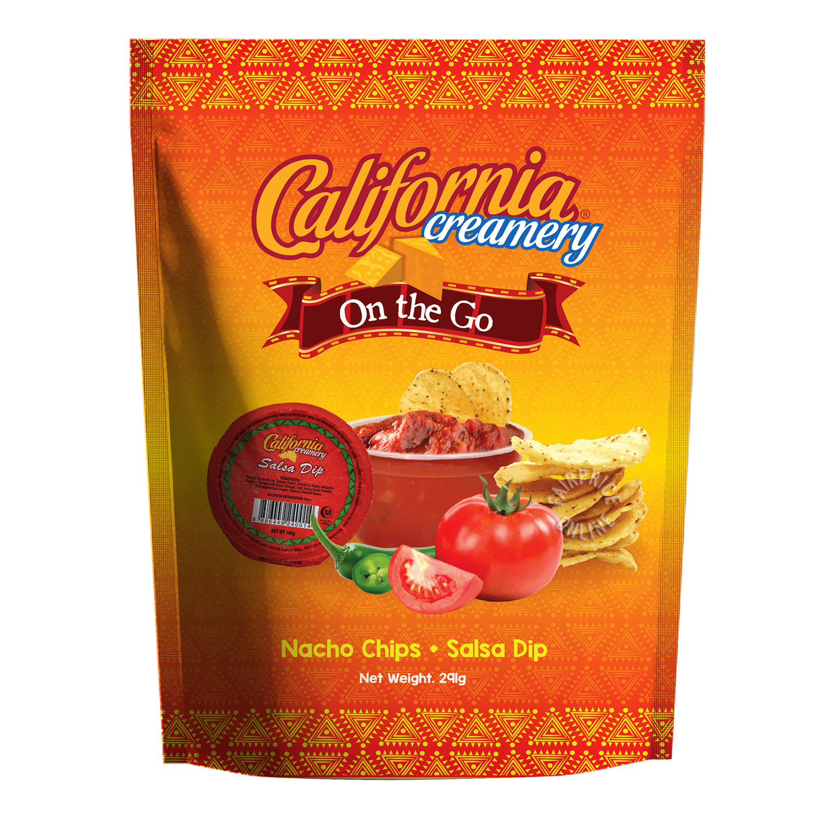 California Creamery Tortilla Chips - Salsa Dip