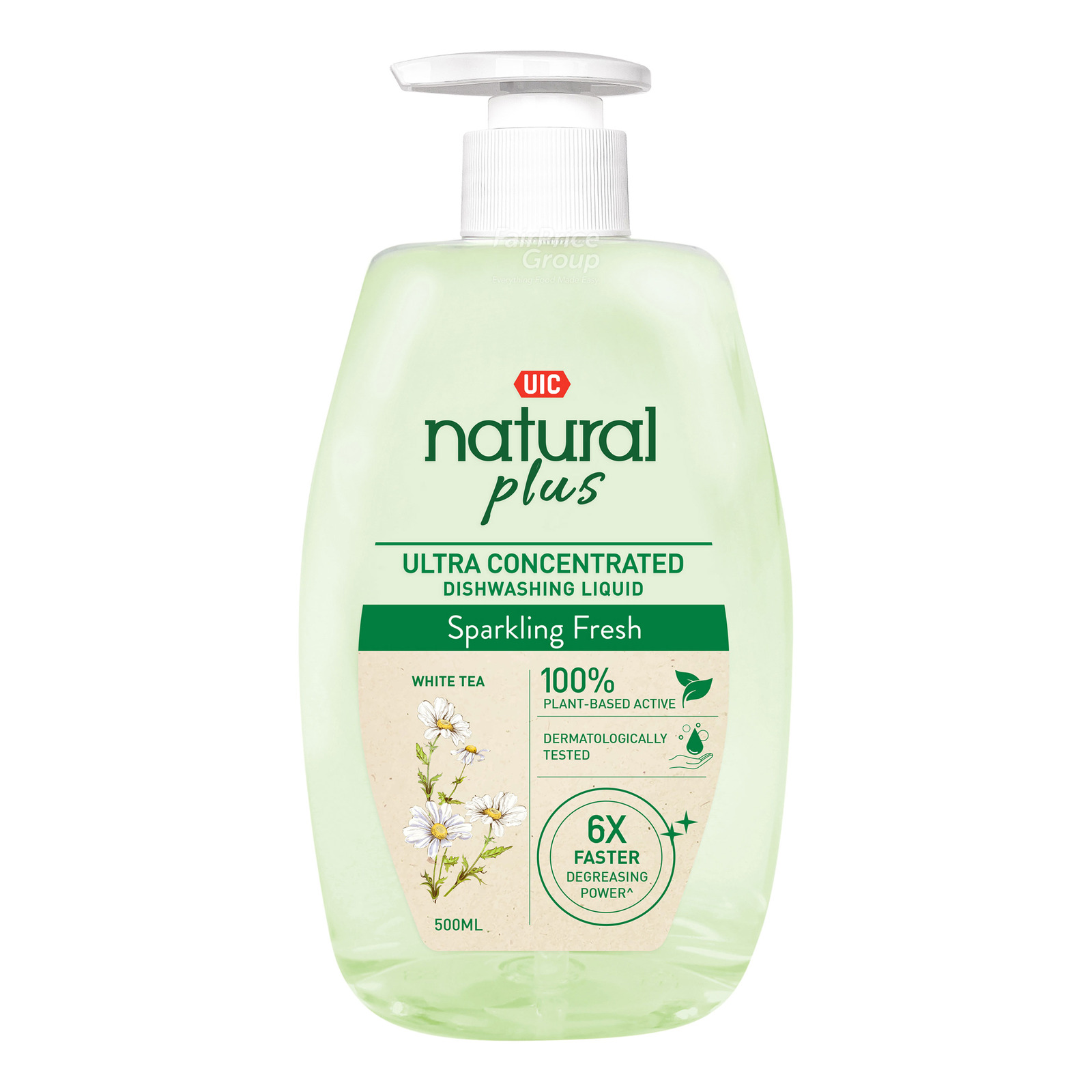UIC Natural Plus Ultra Dishwashing Liquid - Sparkling Fresh