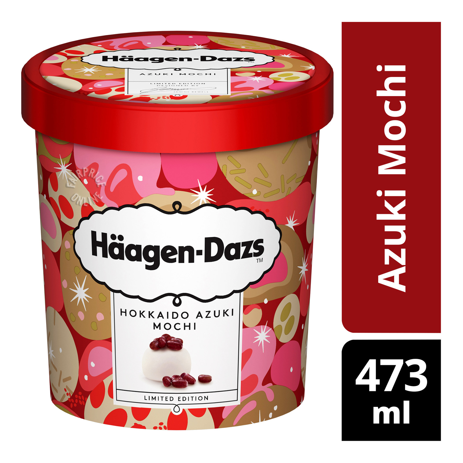 Haagen-Dazs Ice Cream - Azuki Mochi