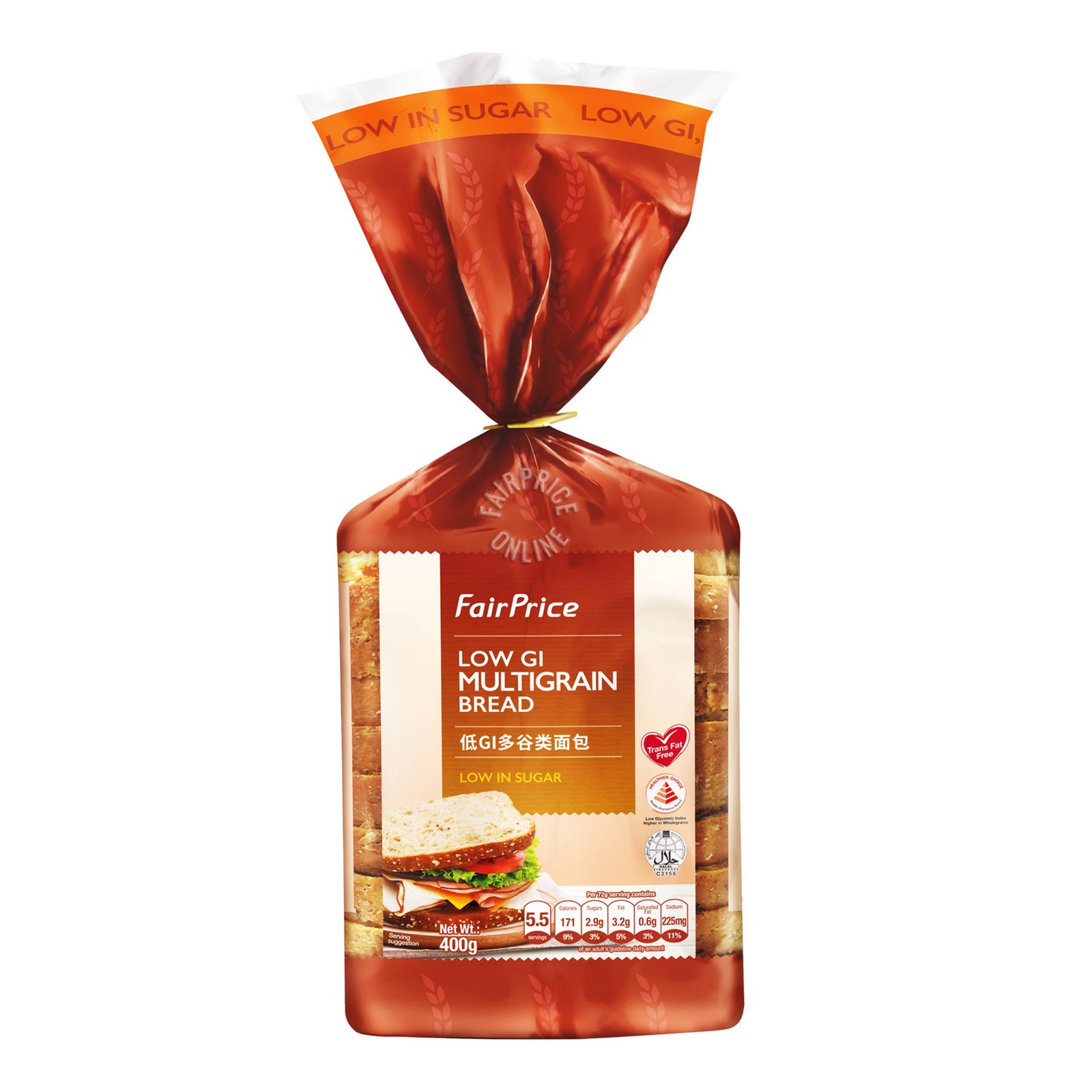 FairPrice Low GI Bread - Multigrain