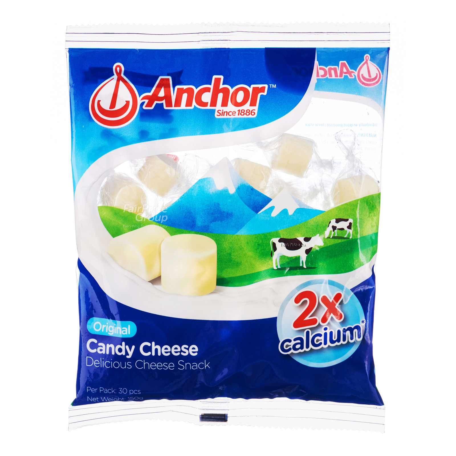 Anchor Candy Cheese Snack - Original (2x Calcium)