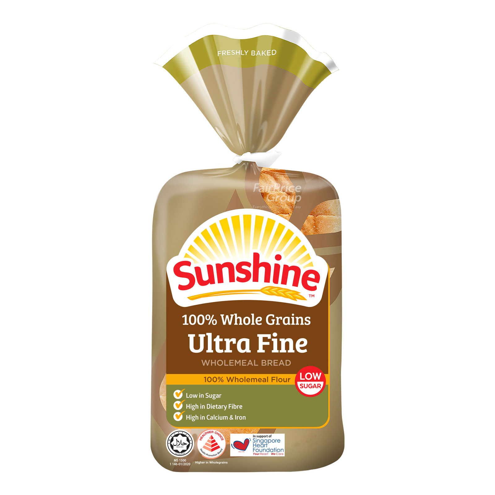 Sunshine Wholemeal Bread - Ultra Fine
