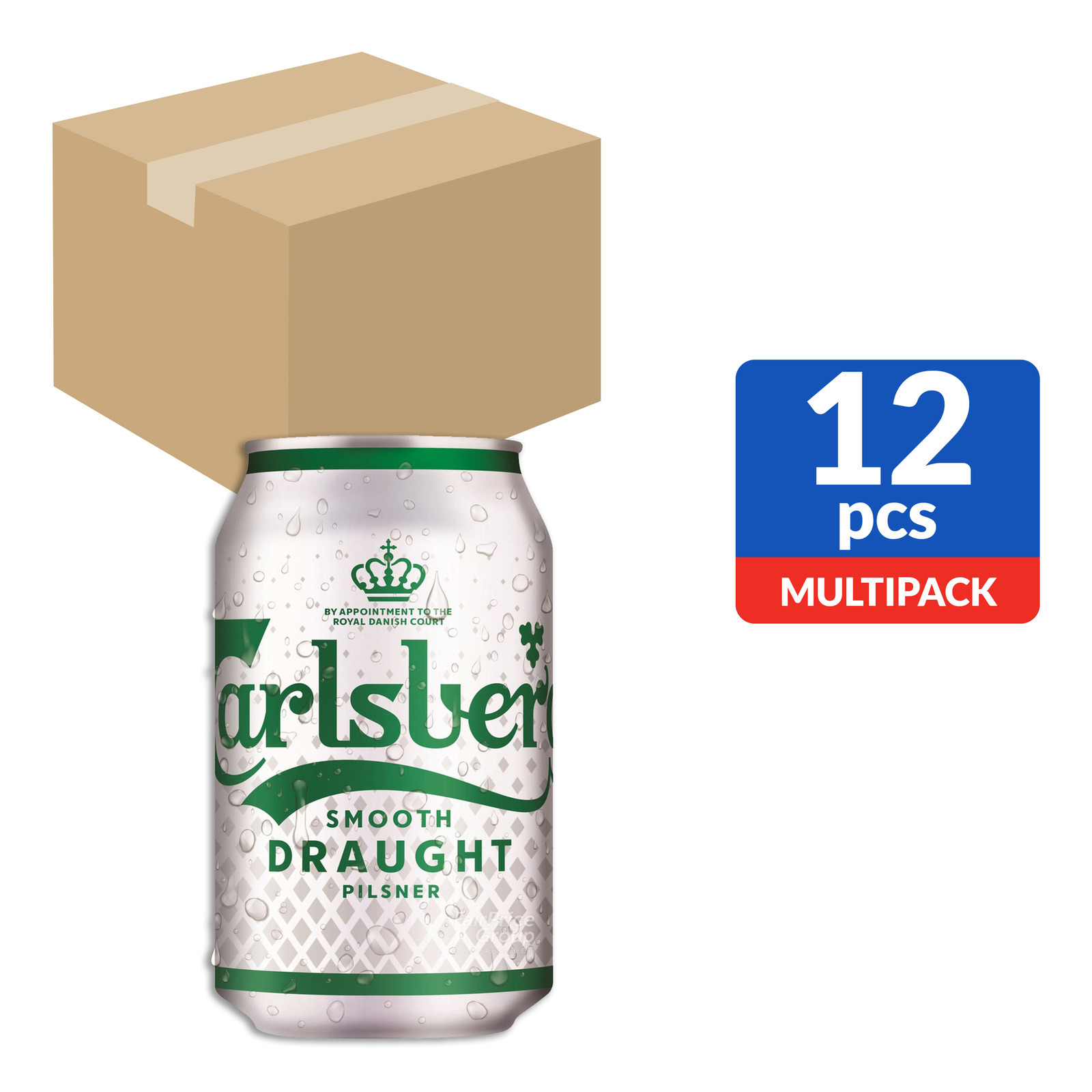 Carlsberg Can Beer - Smooth Draught