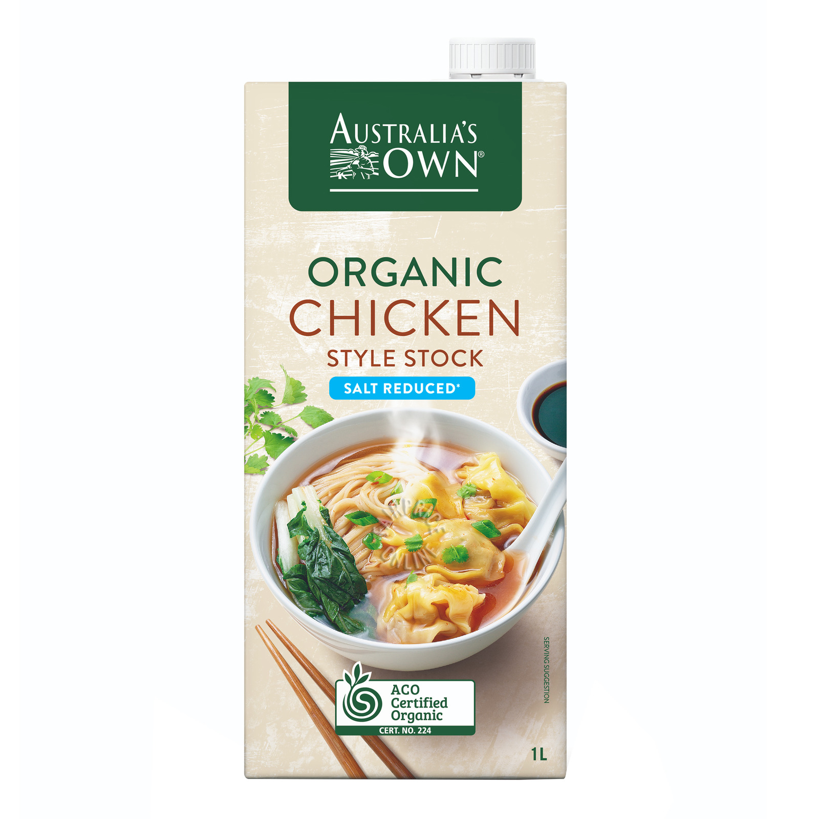 Australia's Own Organic Style Stock - Chicken (Salt Reduced)