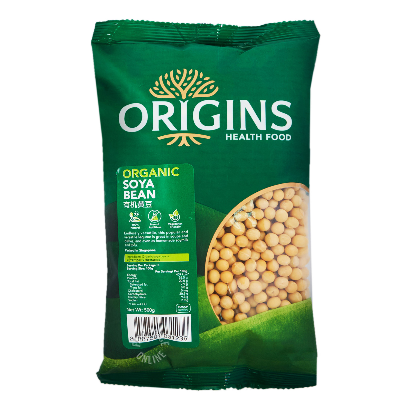 Origins Healthfood Organic Soya Bean