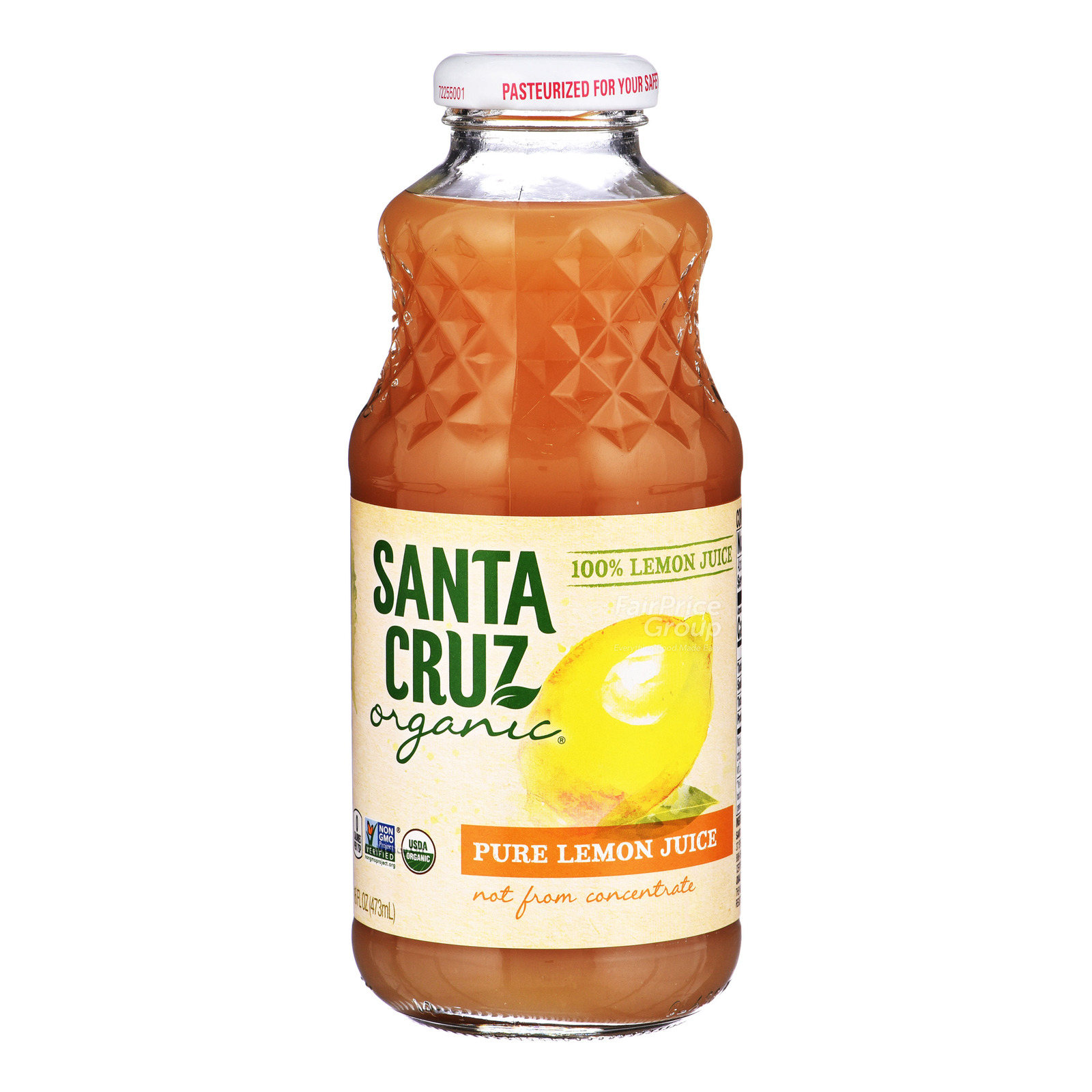 Santa Cruz Organic Bottle Juice - Pure Lemon