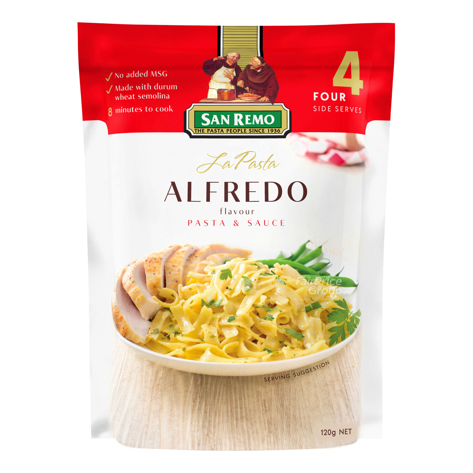 San Remo Pasta Meal - Alfredo