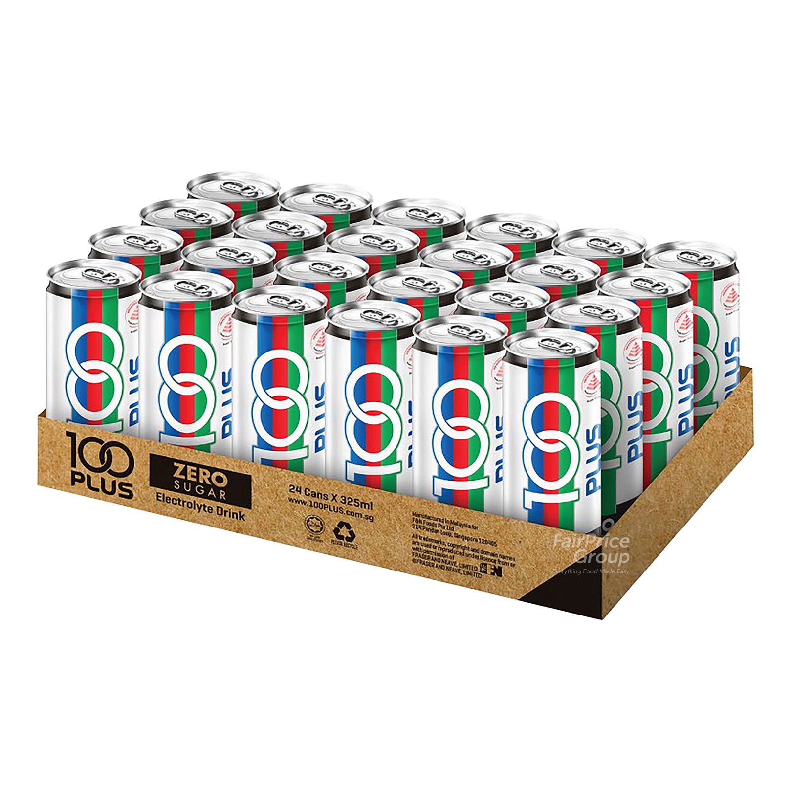 100 Plus Zero Sugar Can Drink - Original