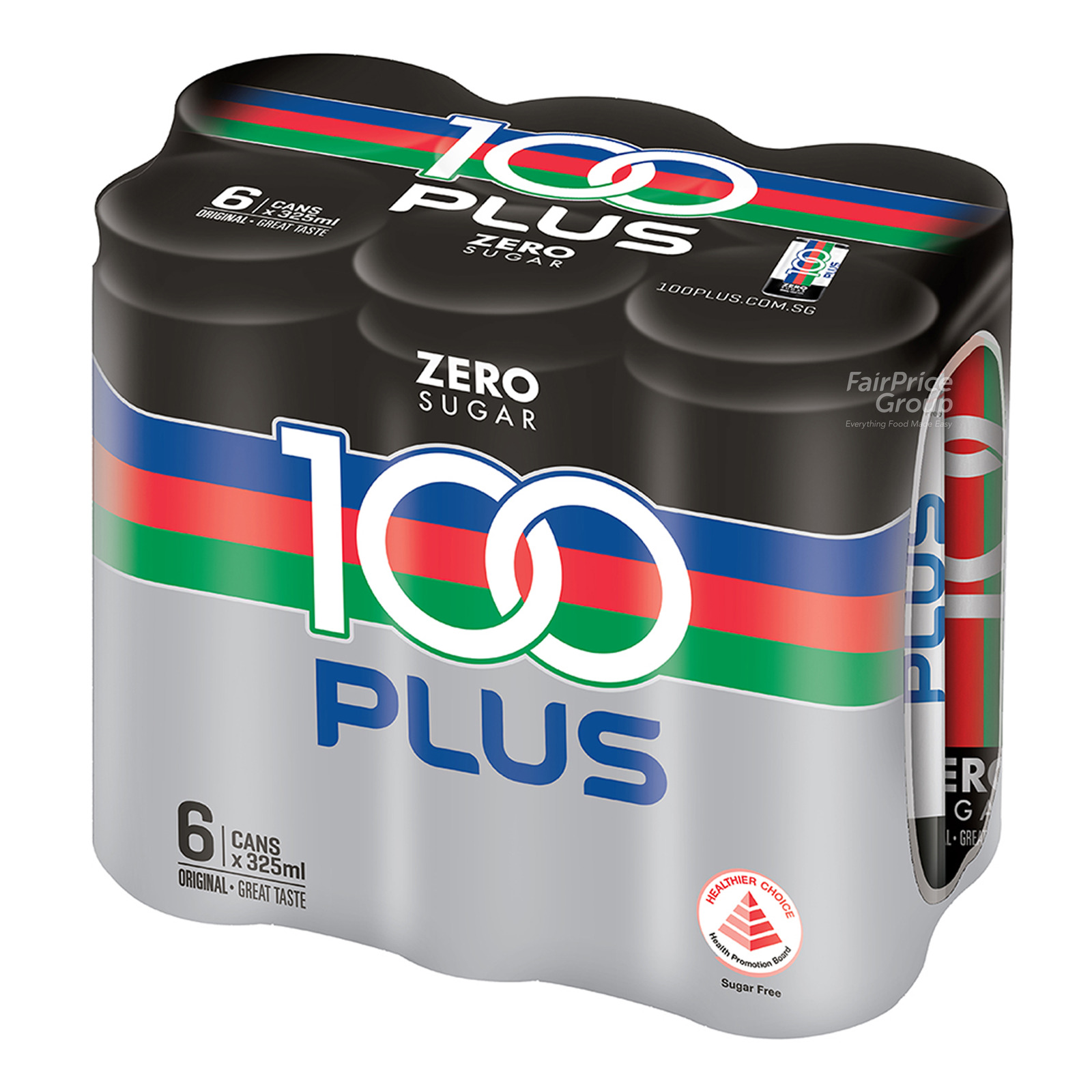 100 Plus Zero Sugar Can Drink - Original