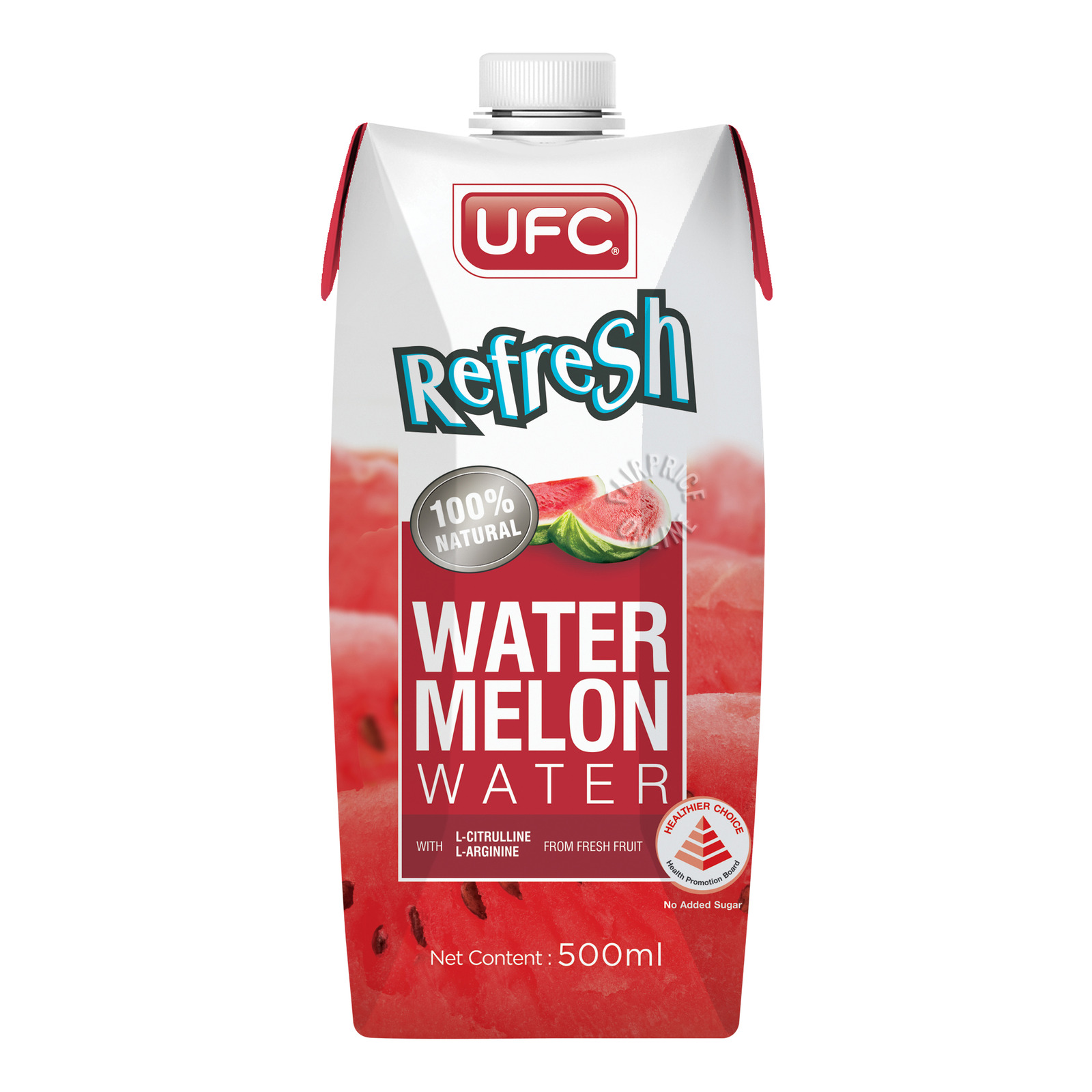UFC Refresh 100% Natural Watermelon Water