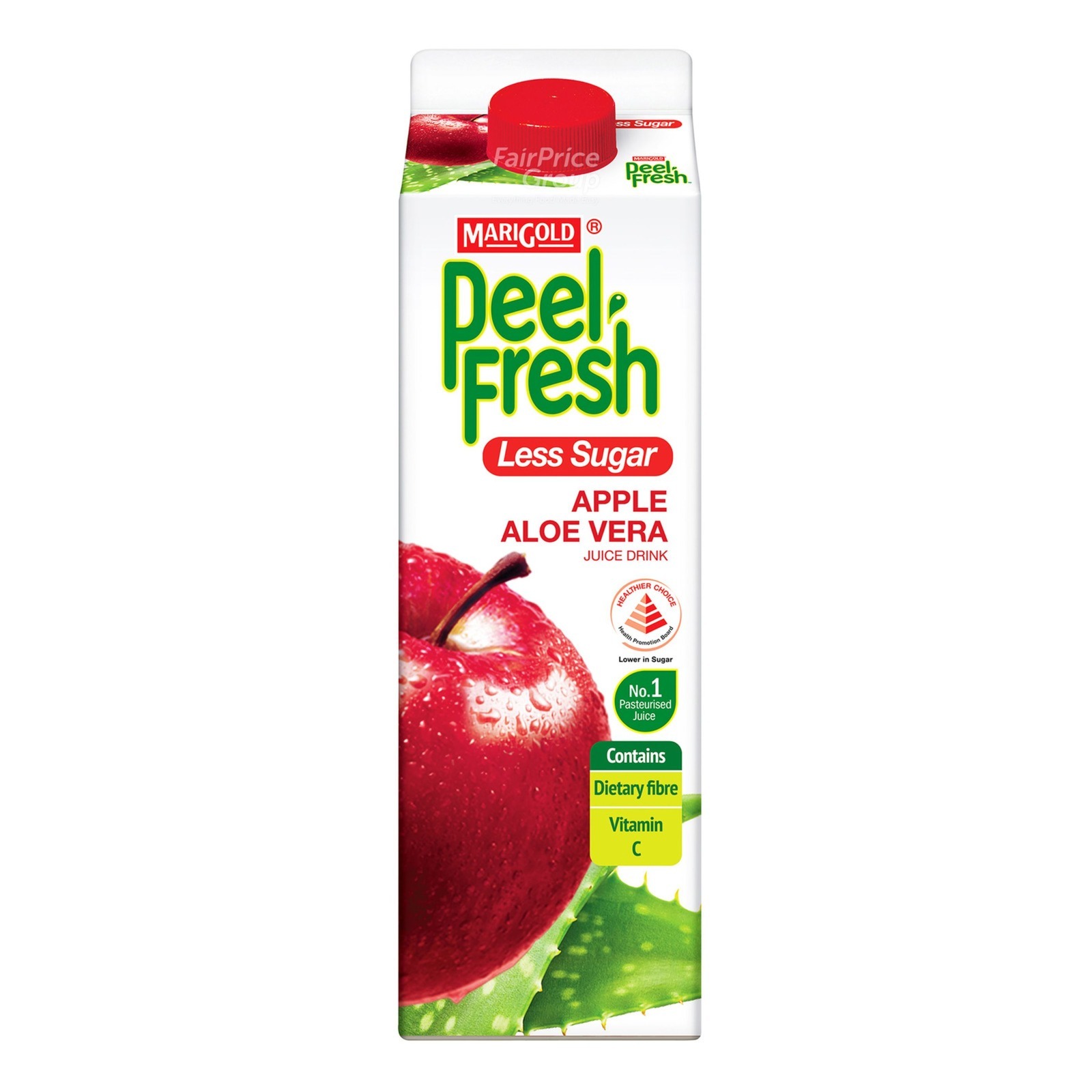 Marigold Peel Fresh Juice - Apple & Aloe Vera (Less Sugar)